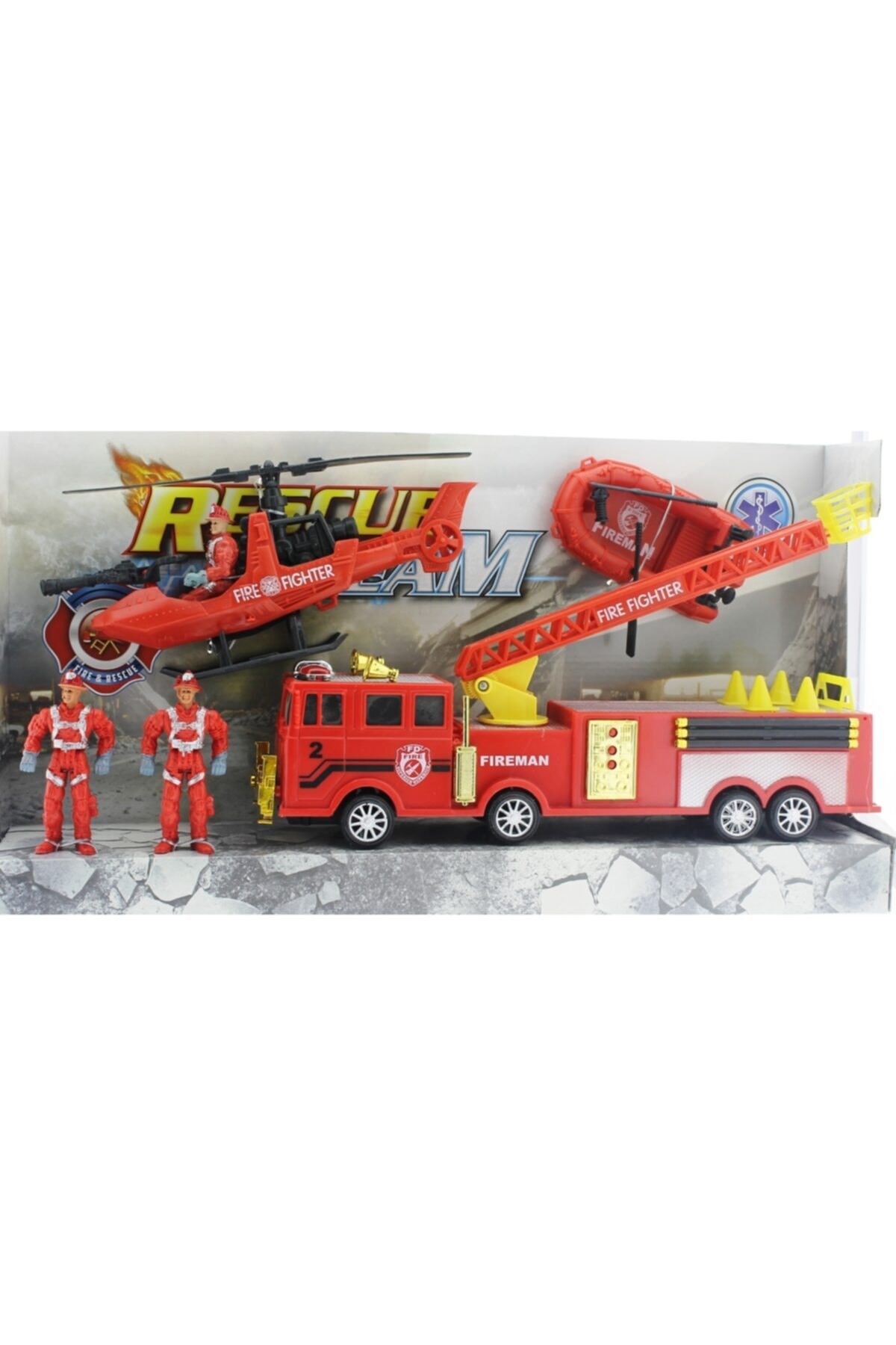 MEGA Helikopterli Kurtarma Timi Oyun Seti