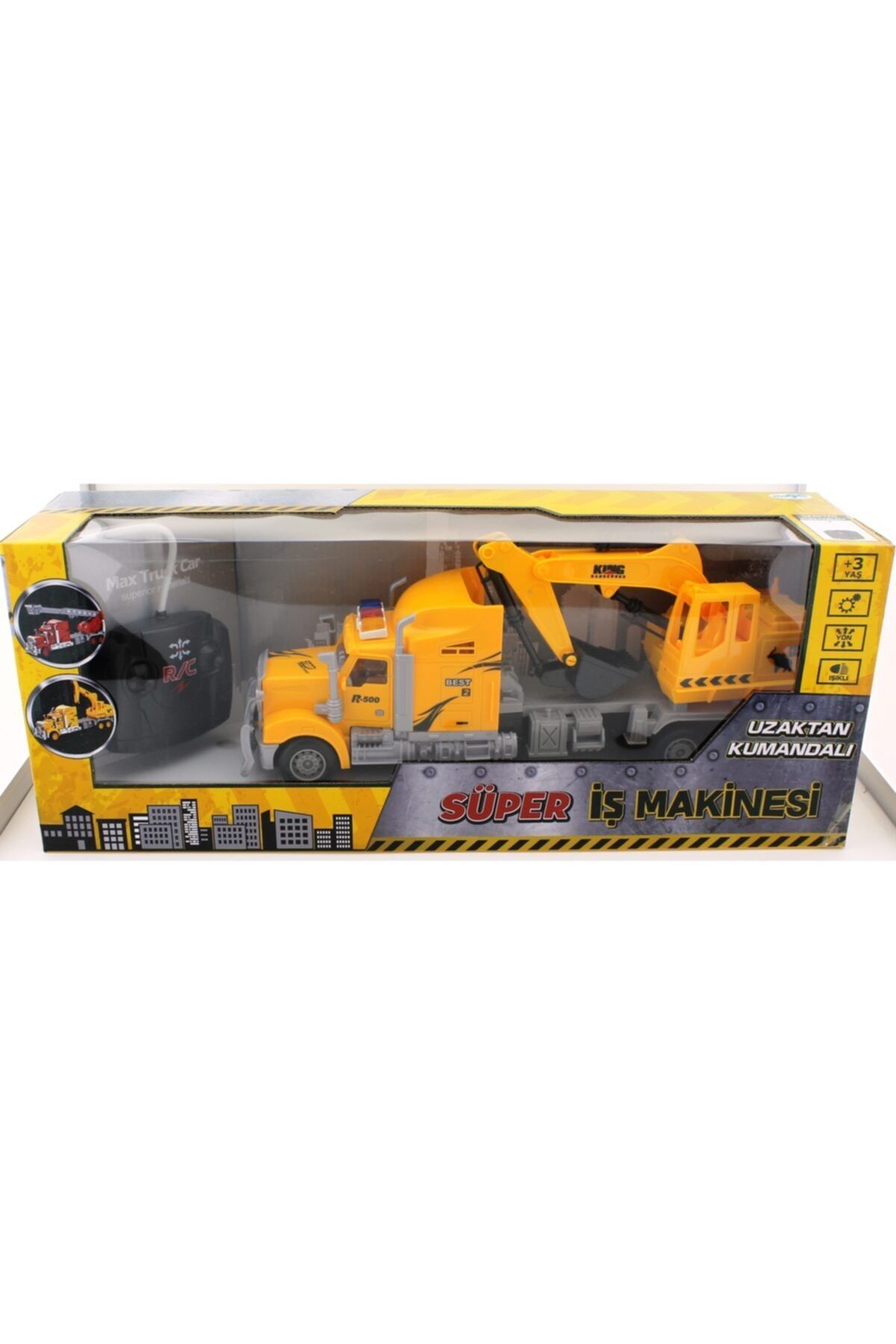 MEGA Uzaktan Kumandali Süper Iş Makinesi 9070-15e