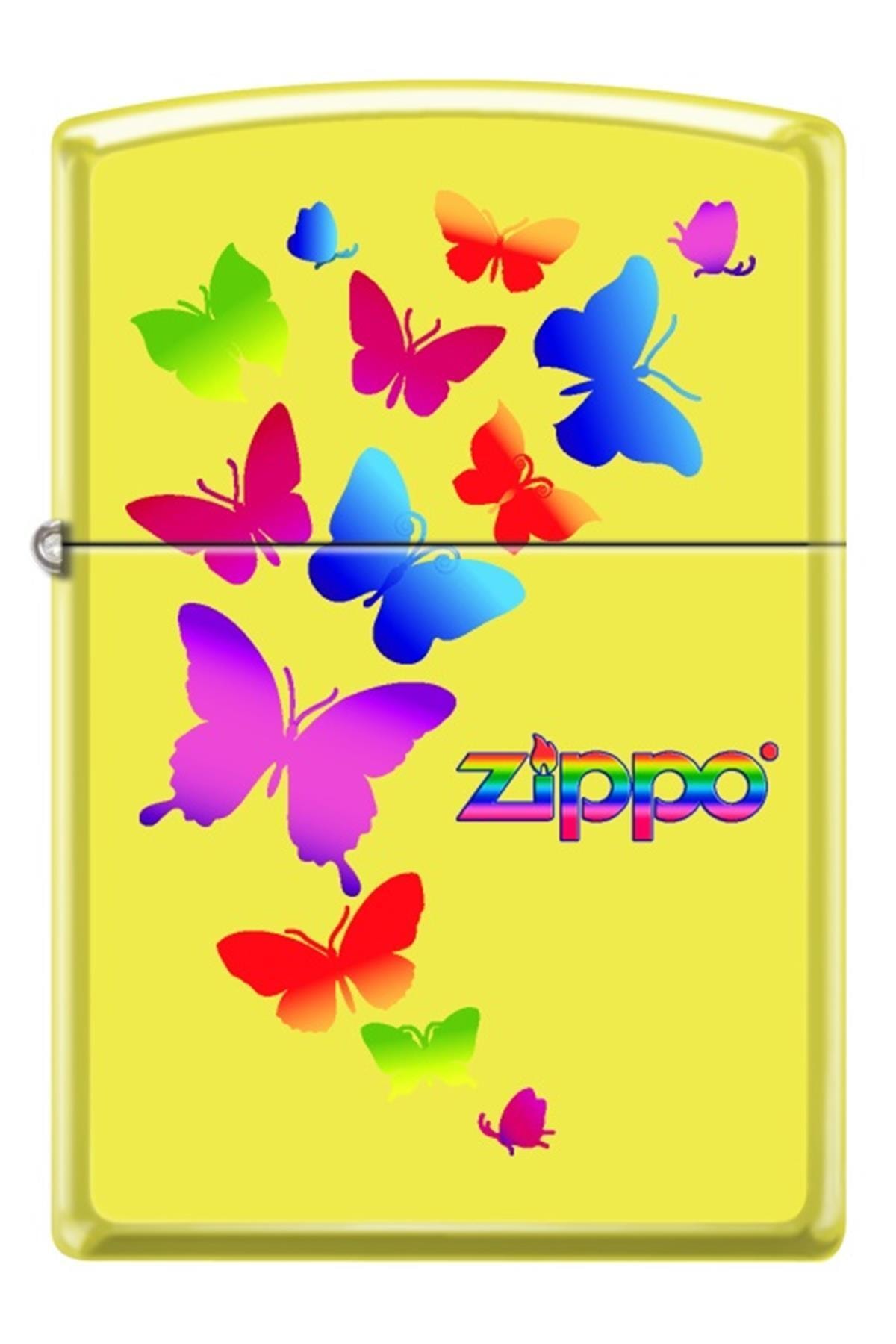 Zippo Colorful Butterflies Design Çakmak