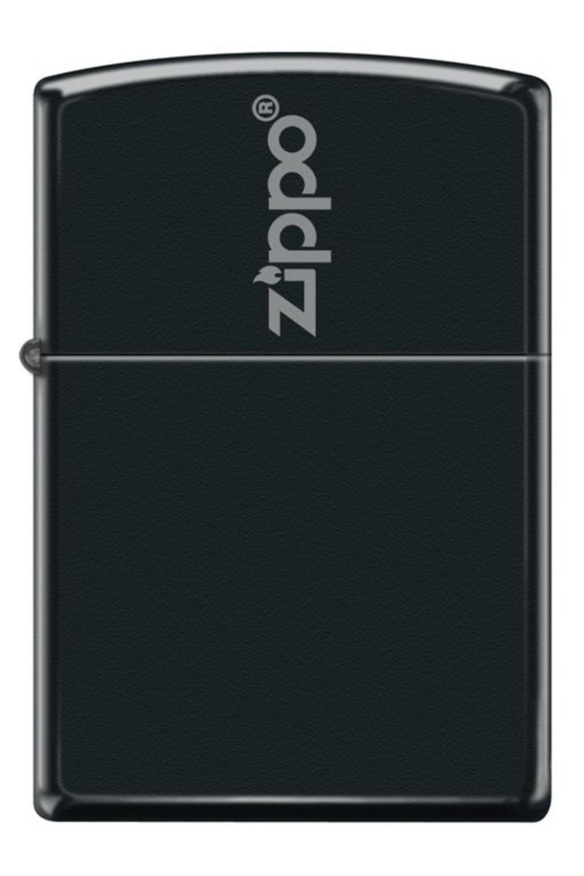 Zippo Siyah Zl Centered Lid Design Çakmak