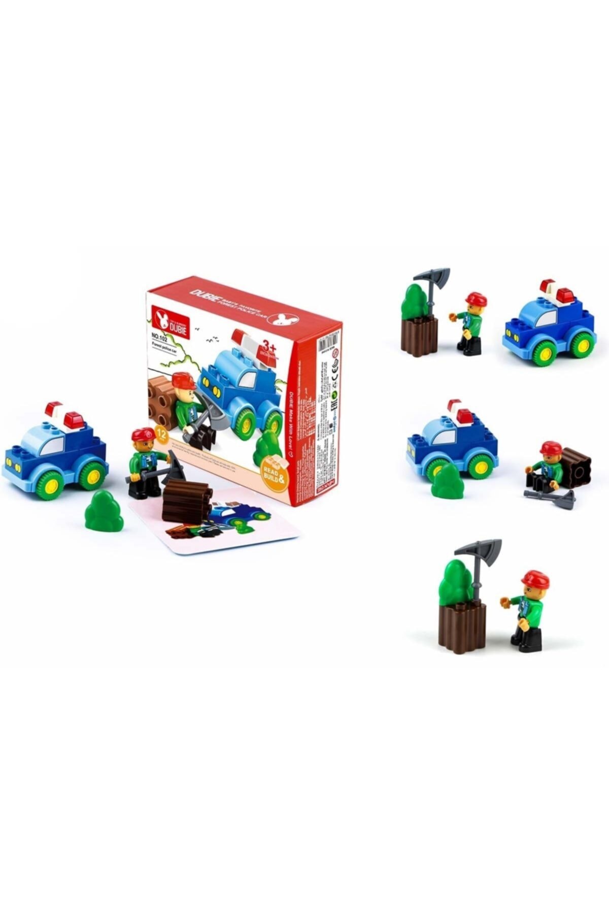 Burnis Toy Toys Dubie Orman Polisi 13 Parça Fırsat