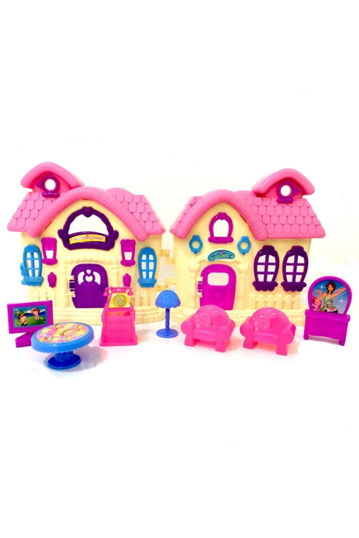 Burnis Toy Toys My Happy Family Mini Oyun Evi Fırsat