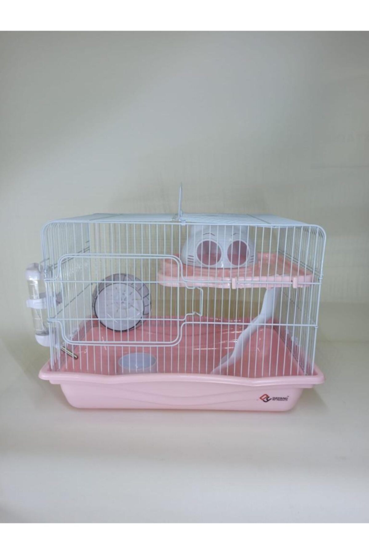 Dayang Hamster Kafesi 45x30x33 Cm Pembe