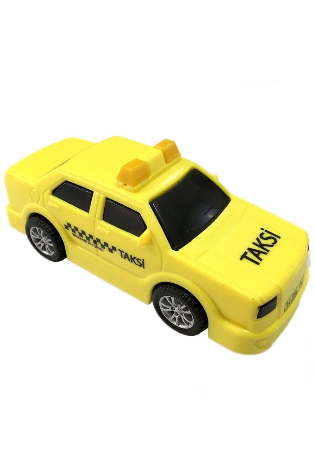 Burnis Toy Toys Şehrin Kırılmazları Sürtmeli Sarı Taksi Fırsat