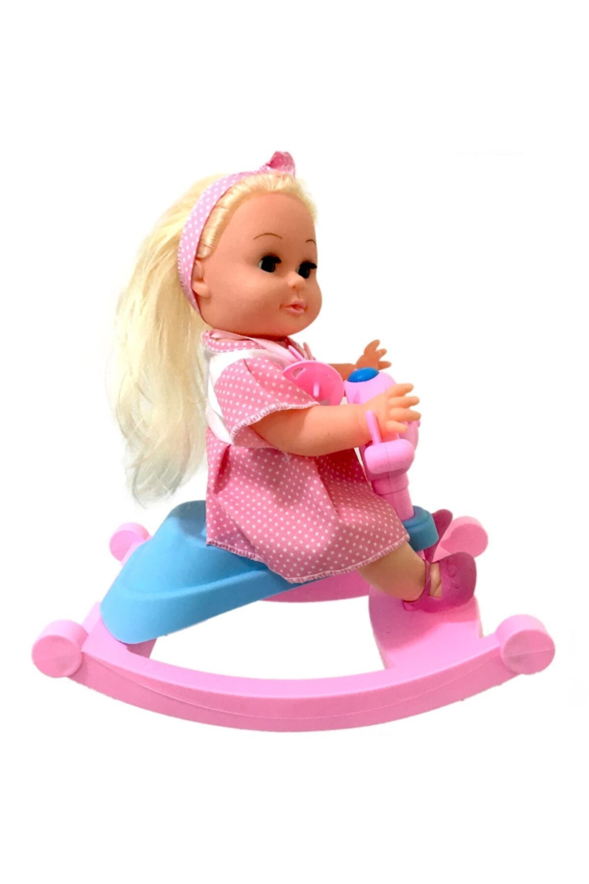 Burnis Toy Toys Roza Panda Salıncaklı Bebek gl100118 Fırsat