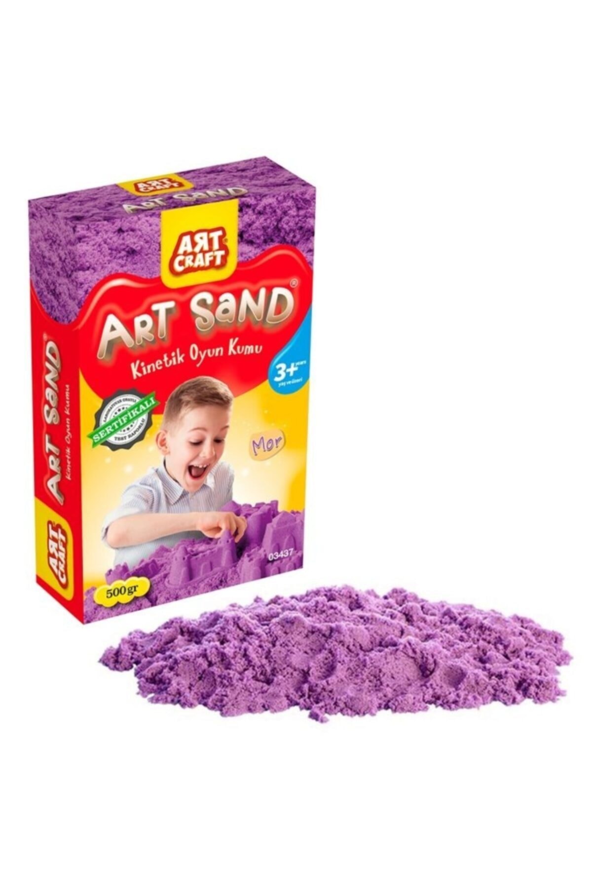 Burnis Toy Toys Dede Mor Kinetik Oyun Kumu 500 Gr Fırsat