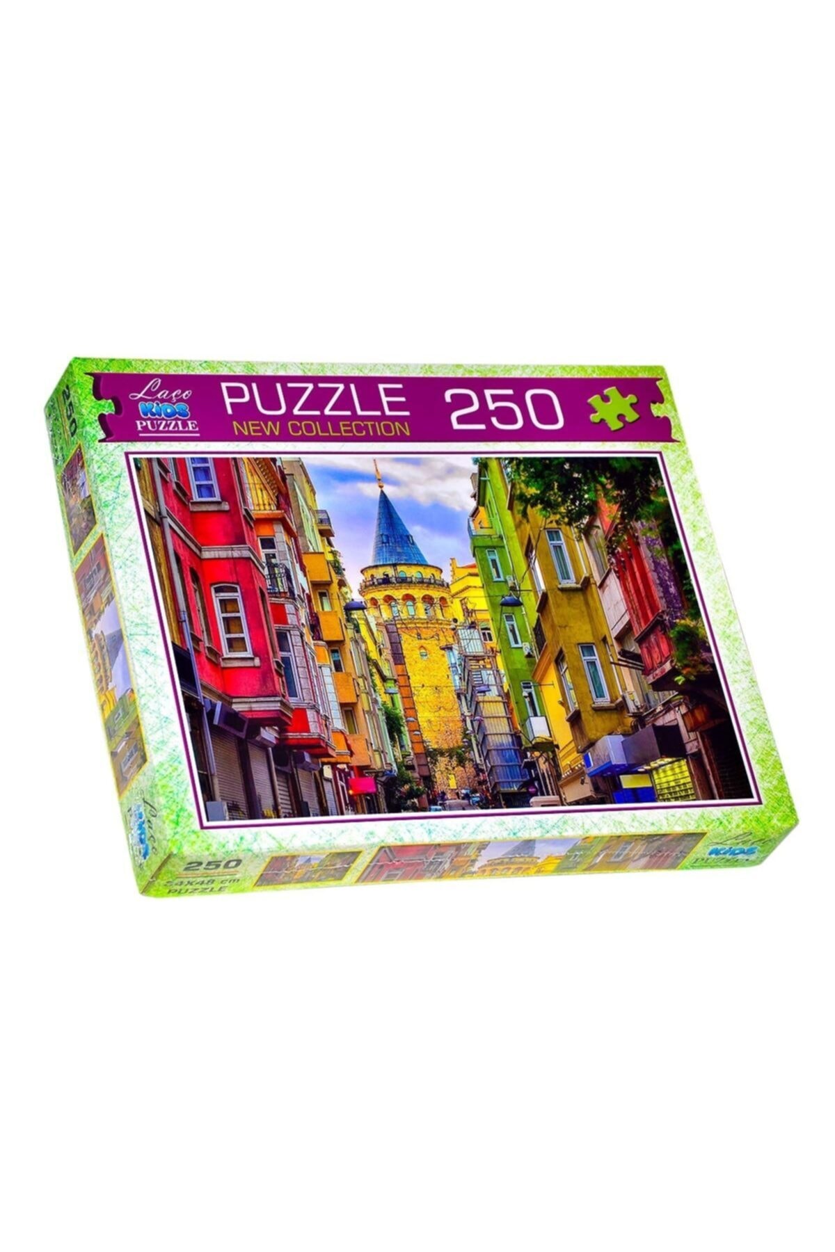 Burnis Toy Toys 250 Parça Galata Kulesi Puzzle Fırsat