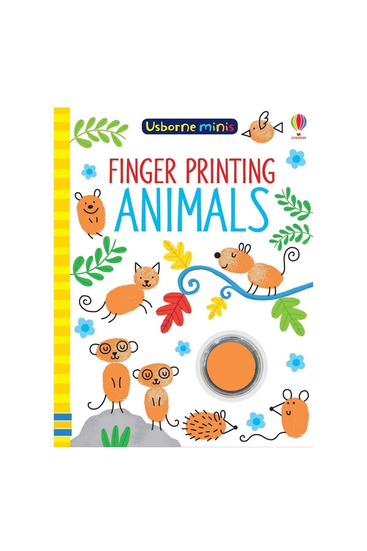 The Usborne Usborne Finger Printing Animals
