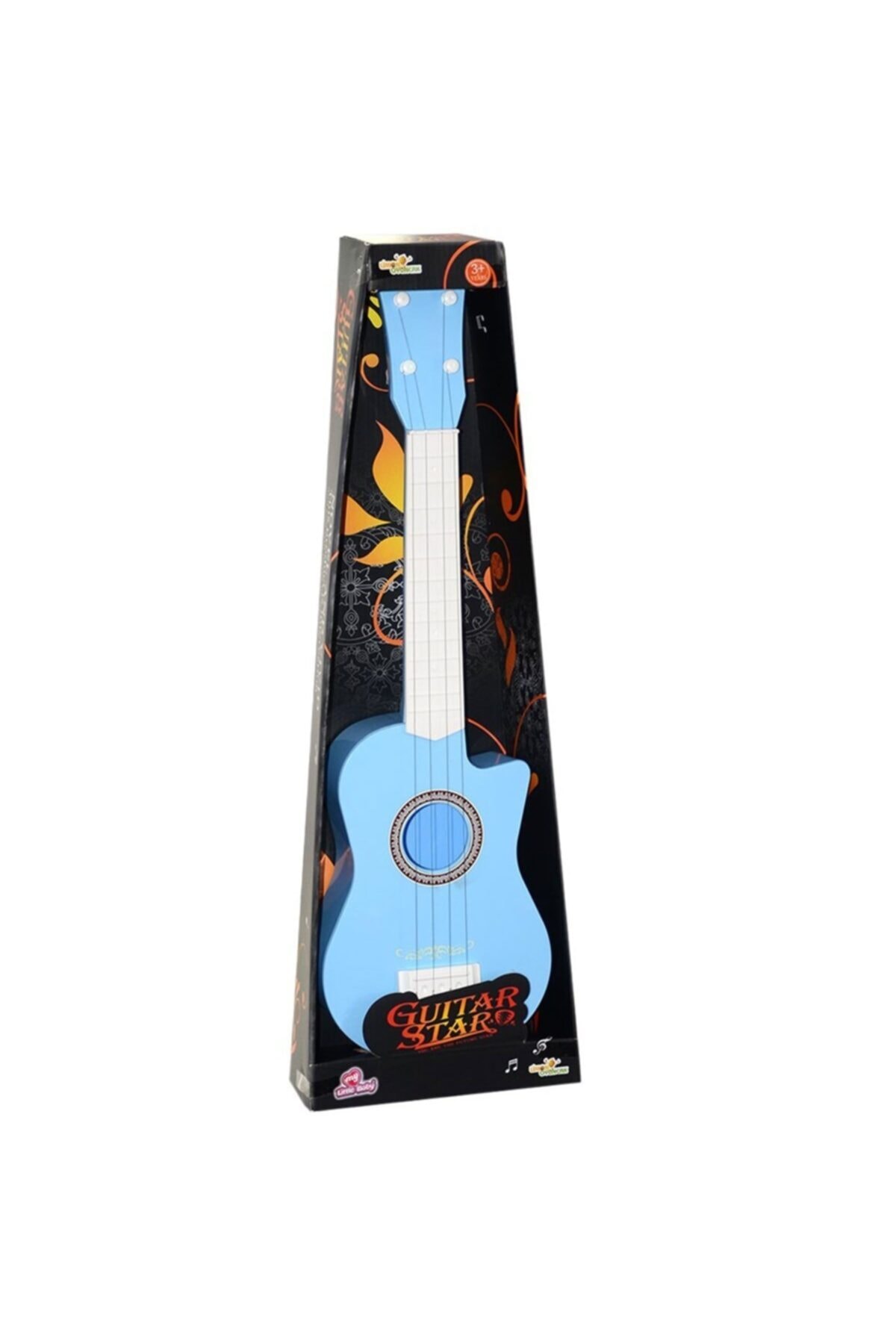 Burnis Toy Toys Renkli Oyuncak Gitar 55 Cm Fırsat