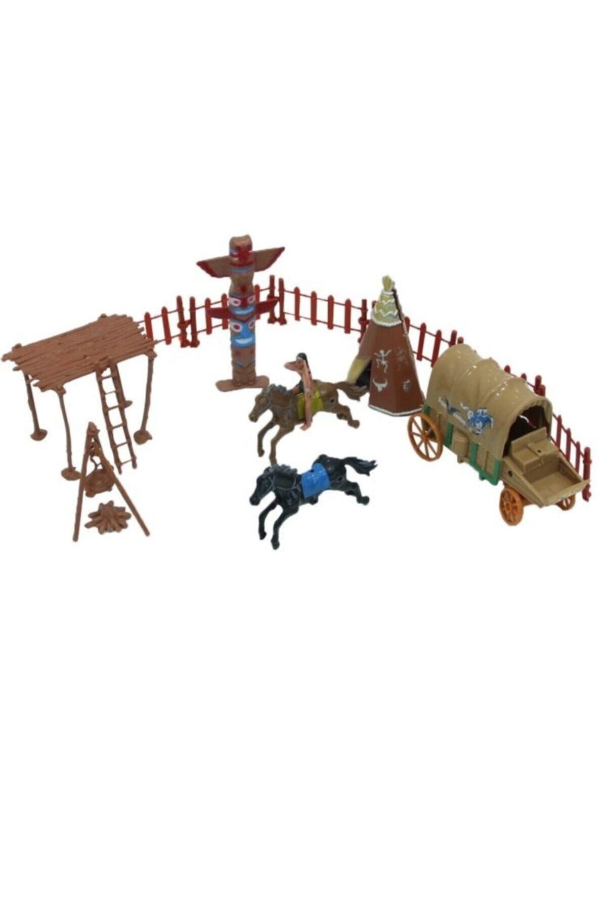 Burnis Toy Toys Sunman Kızılderili Oyun Seti Fırsat