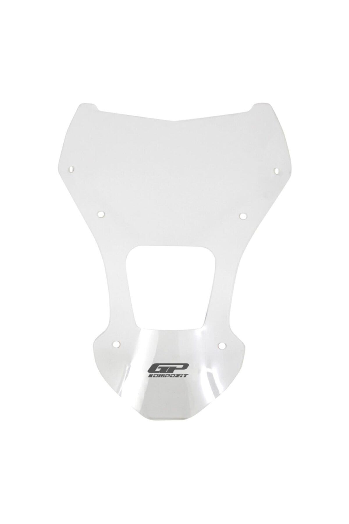 GP KOMPOZİT Honda Africa Twin Crf1000l 2016-2019 Uyumlu Kısa Ön Cam Şeffaf 36 Cm