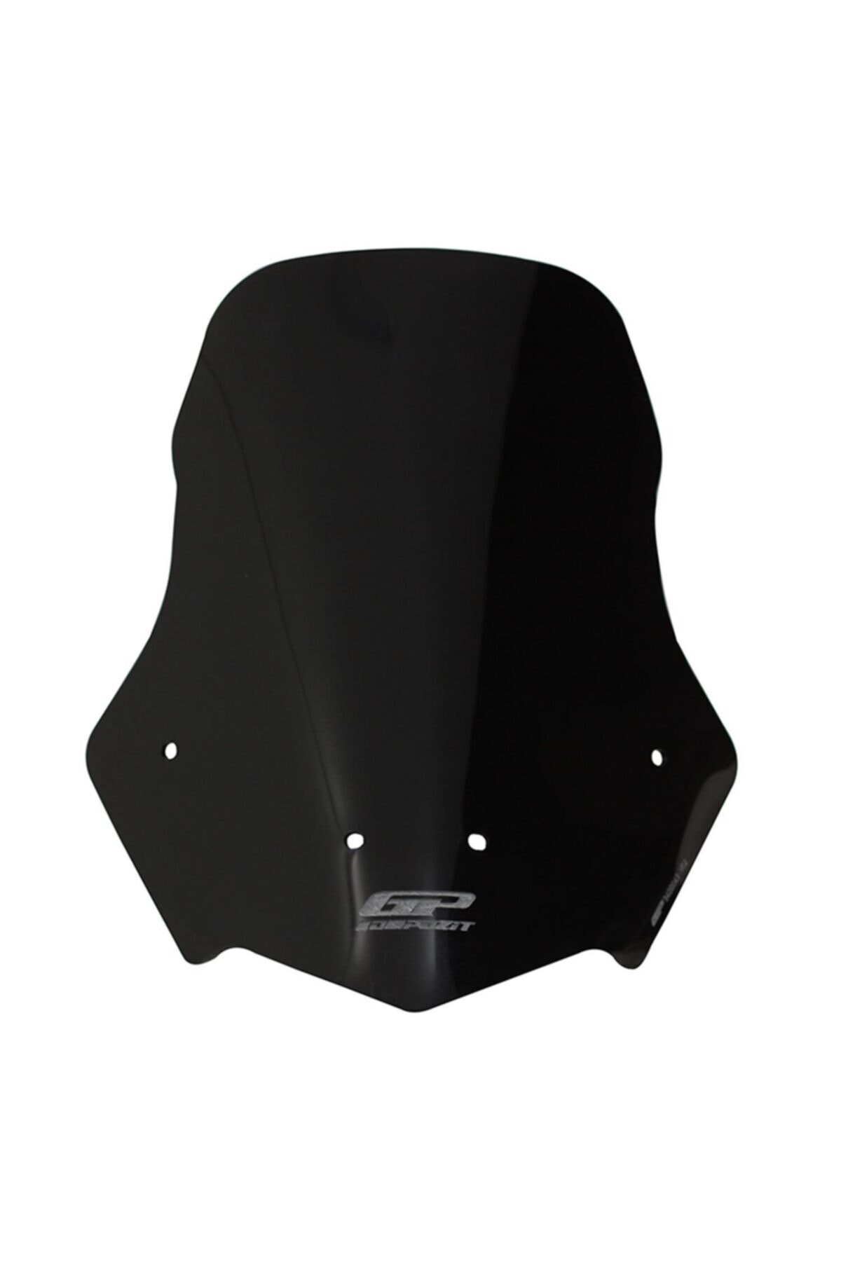 GP KOMPOZİT Benelli Tnt 250 2015-2018 Uyumlu Ön Cam Siyah 48 Cm