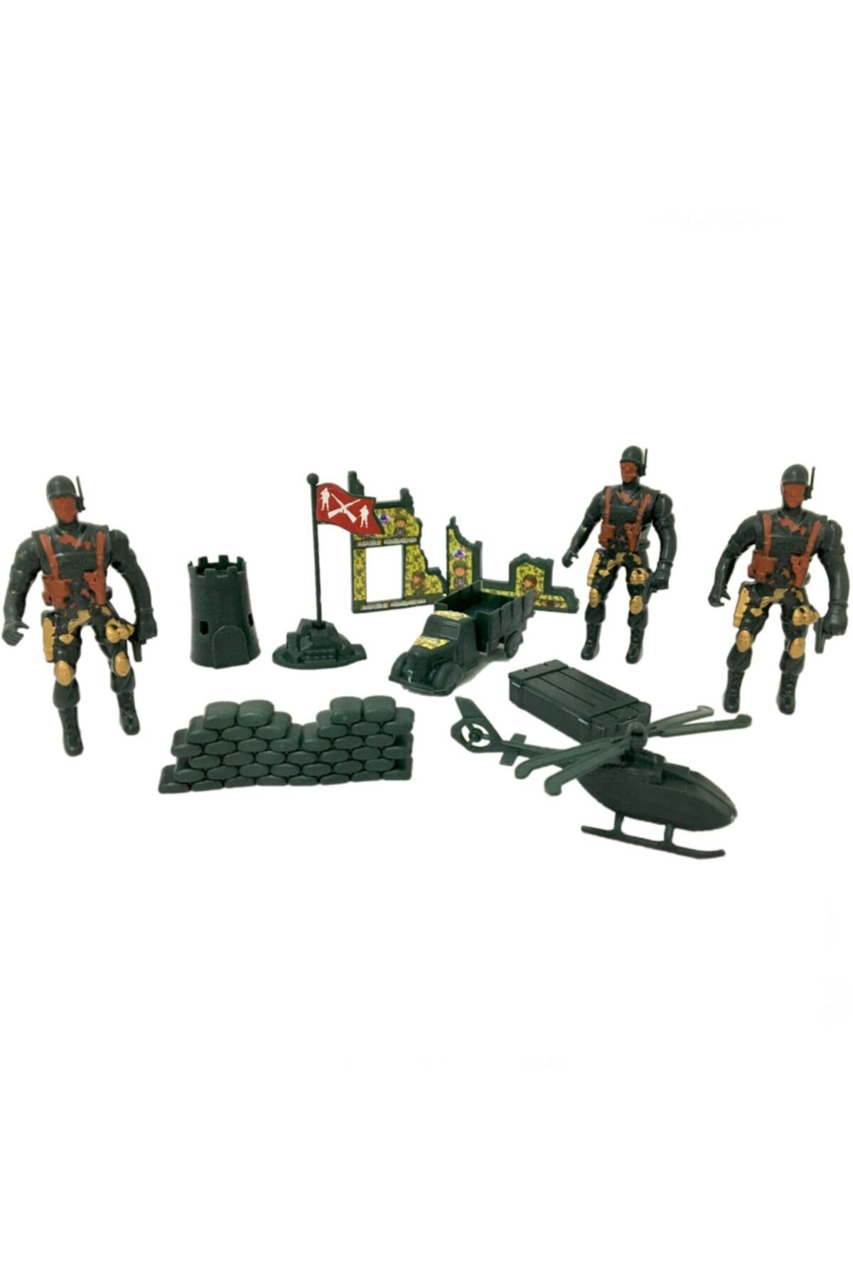 Burnis Toy Toys Pvc Askeri Set