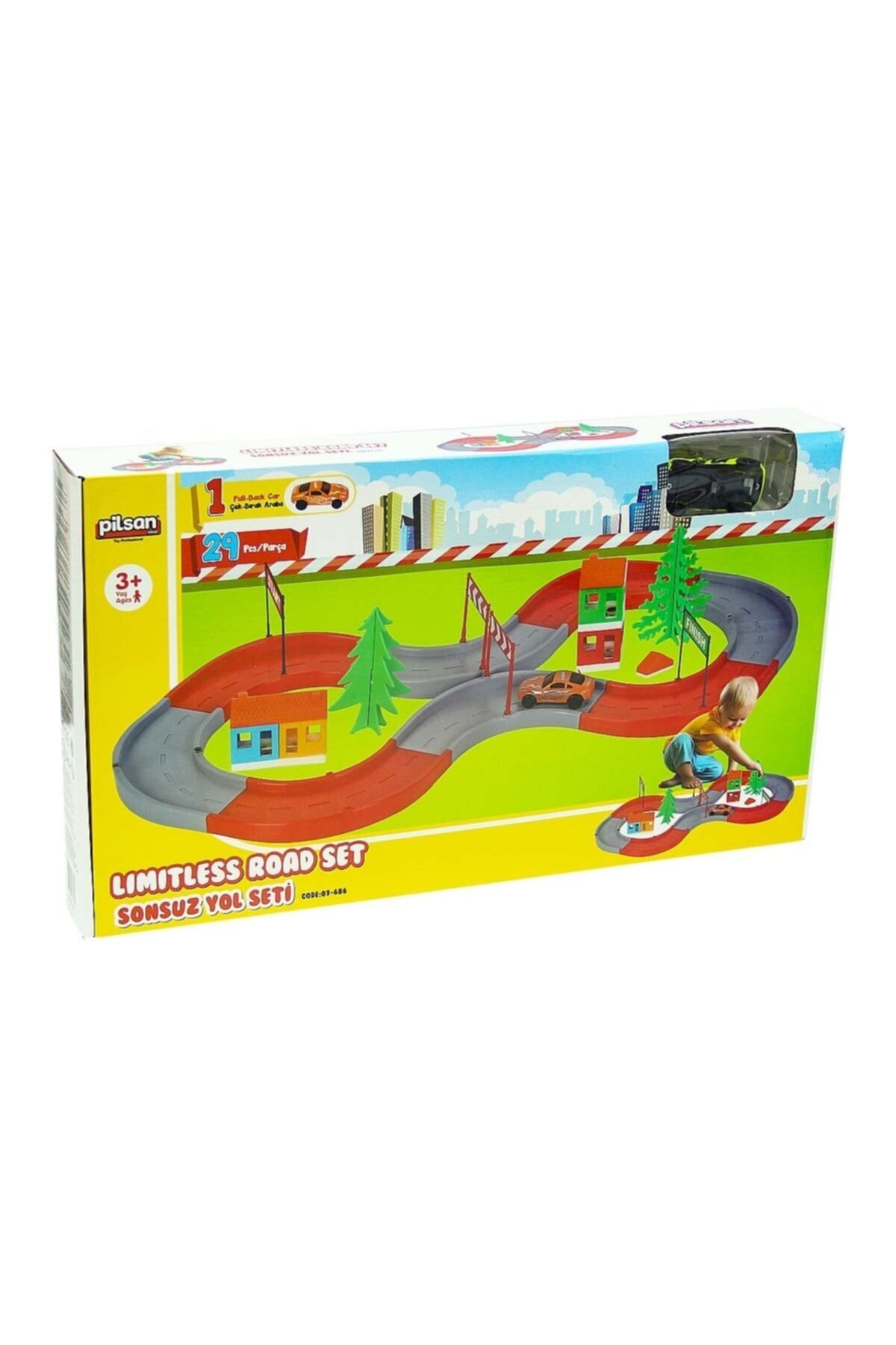 Burnis Toy Toys Pılsan Sonsuz Yol Seti Fırsat