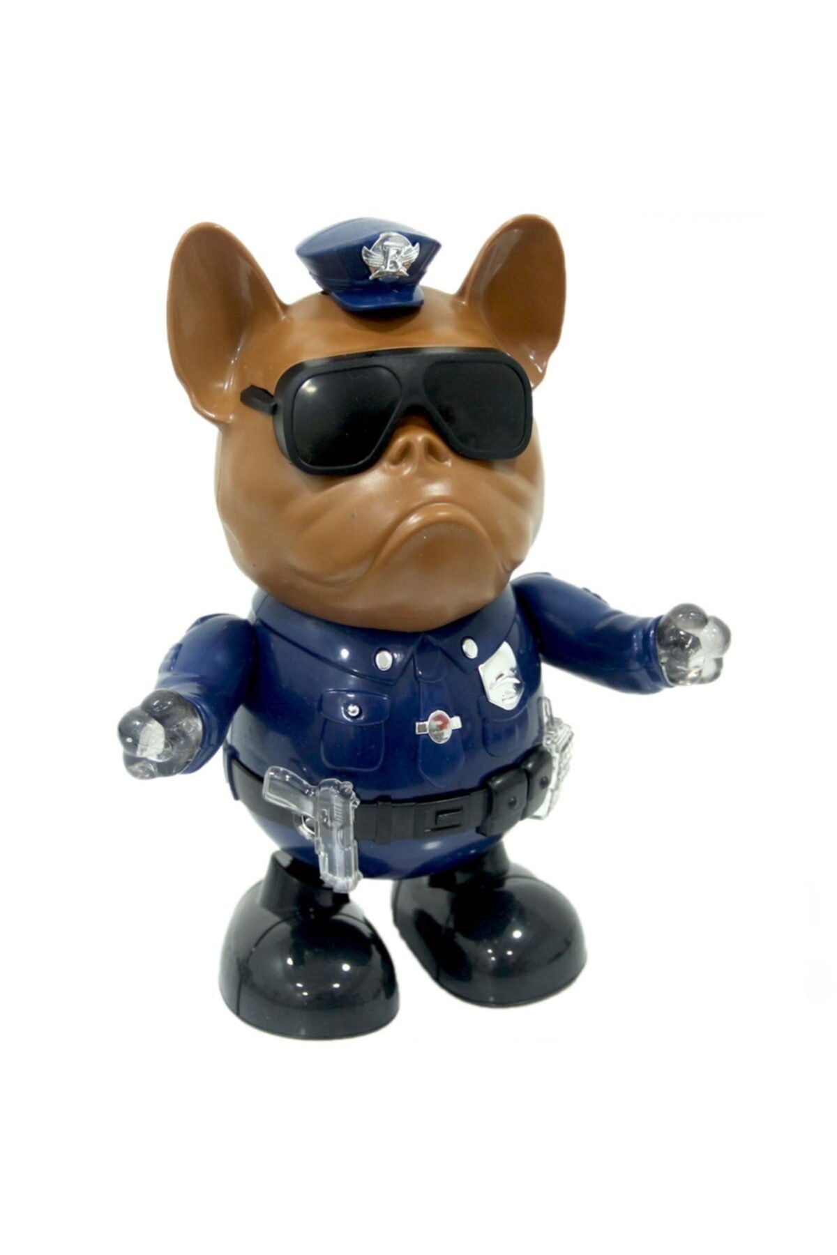 Burnis Toy Toys Işıklı Ve Müzikli Danseden Polis Köpek