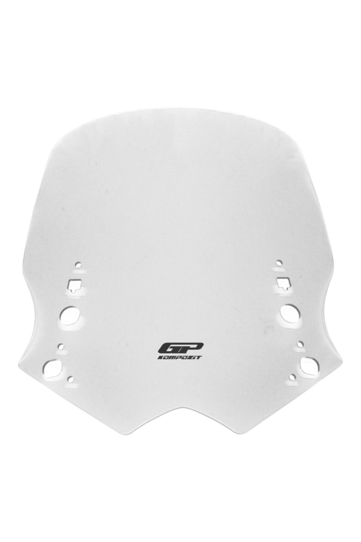 GP KOMPOZİT Yamaha Tmax 2015-2018 Uyumlu Tur Camı Şeffaf 52 Cm