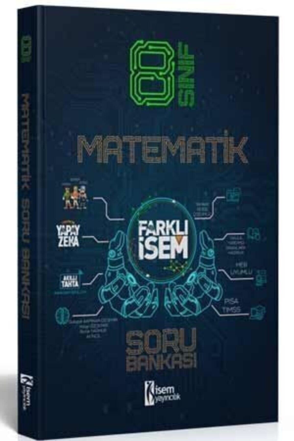 İsem Yayınları 2021 8.sınıf Farklı Matematik Soru Bankası