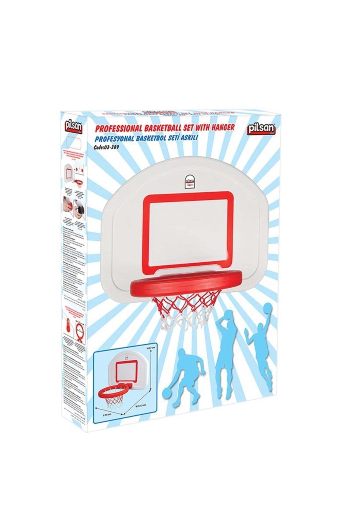 Burnis Toy Lina Oyuncak Pilsan Profesyonel Basket Seti Askılı 5
