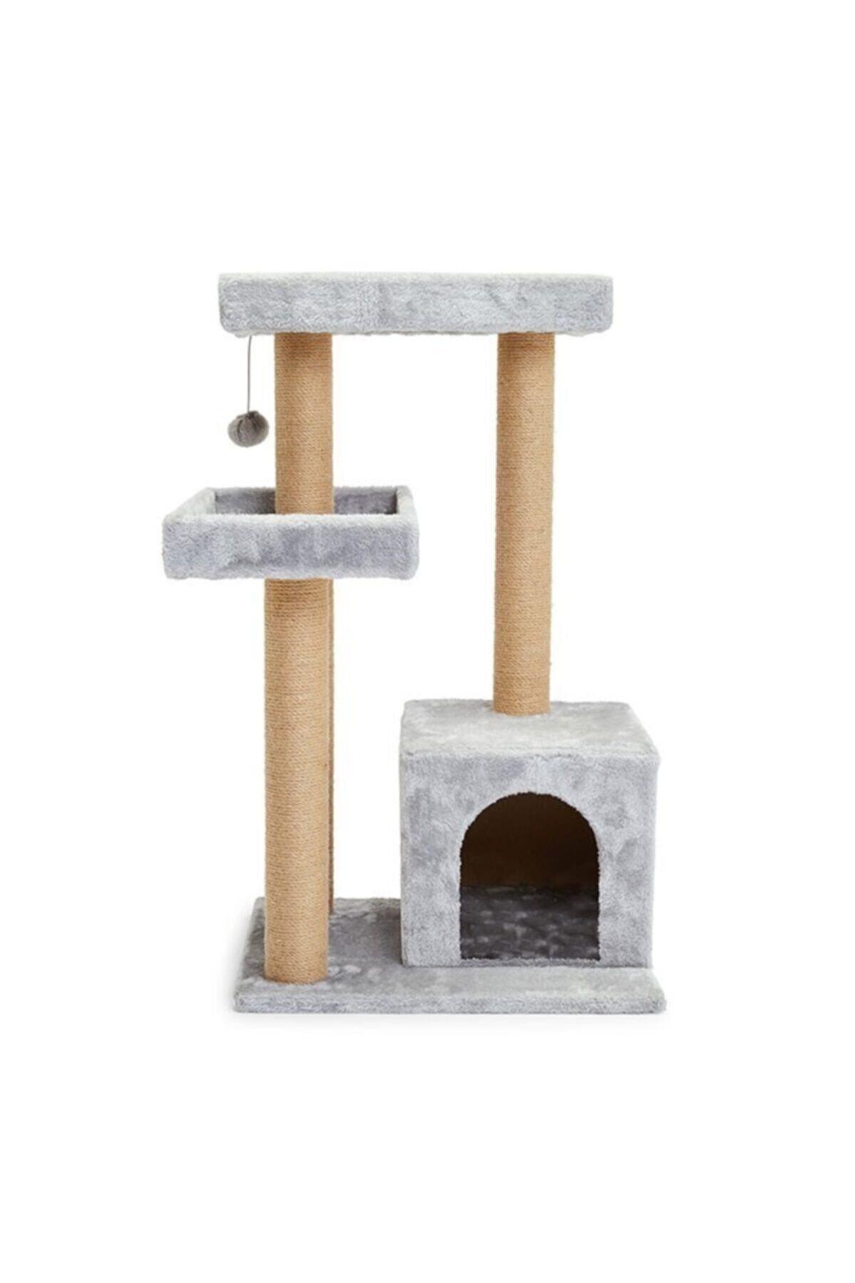 Nursoft Kulebeli Çift Teraslı Kedi Tırmalaması Nr-0058