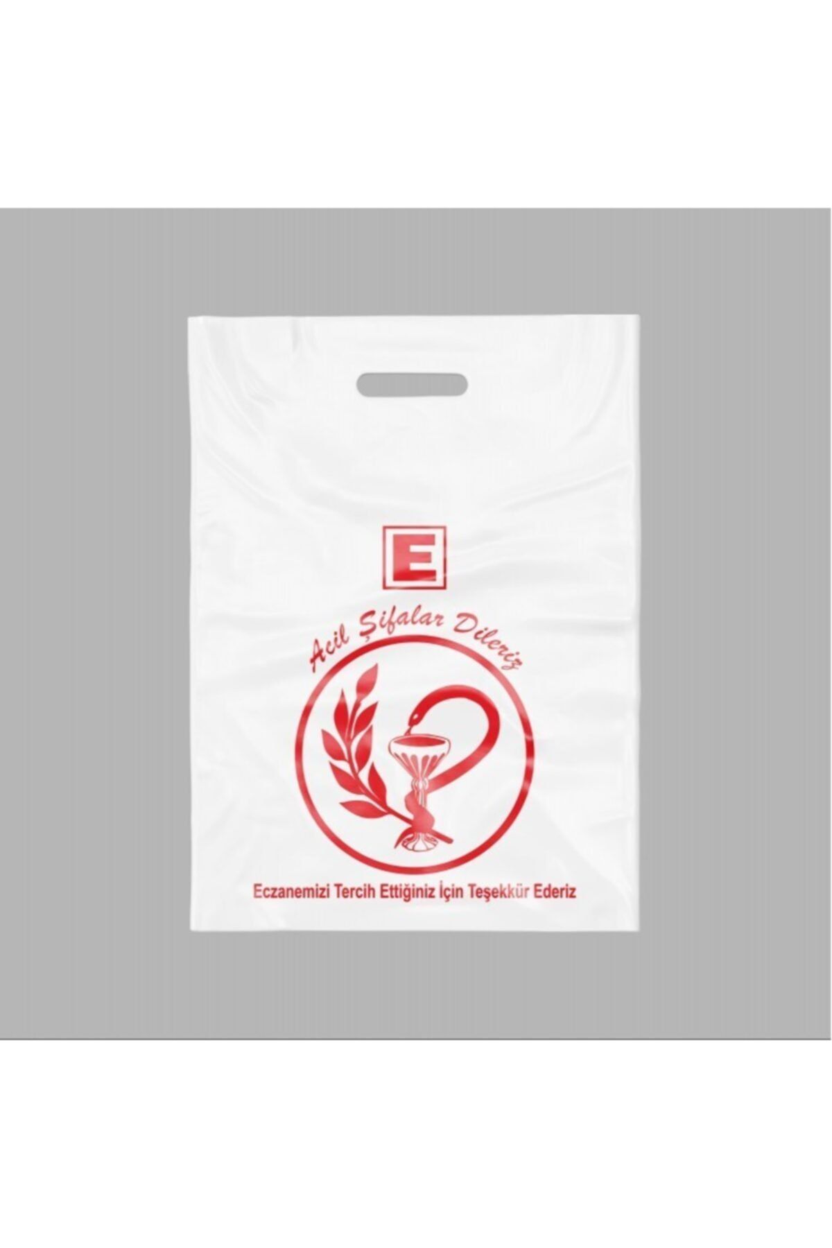EczaneAVM Bio Eczane Poşeti 5 Kg Orta Boy El Geçme (22x33 Cm) (1250 Adet)