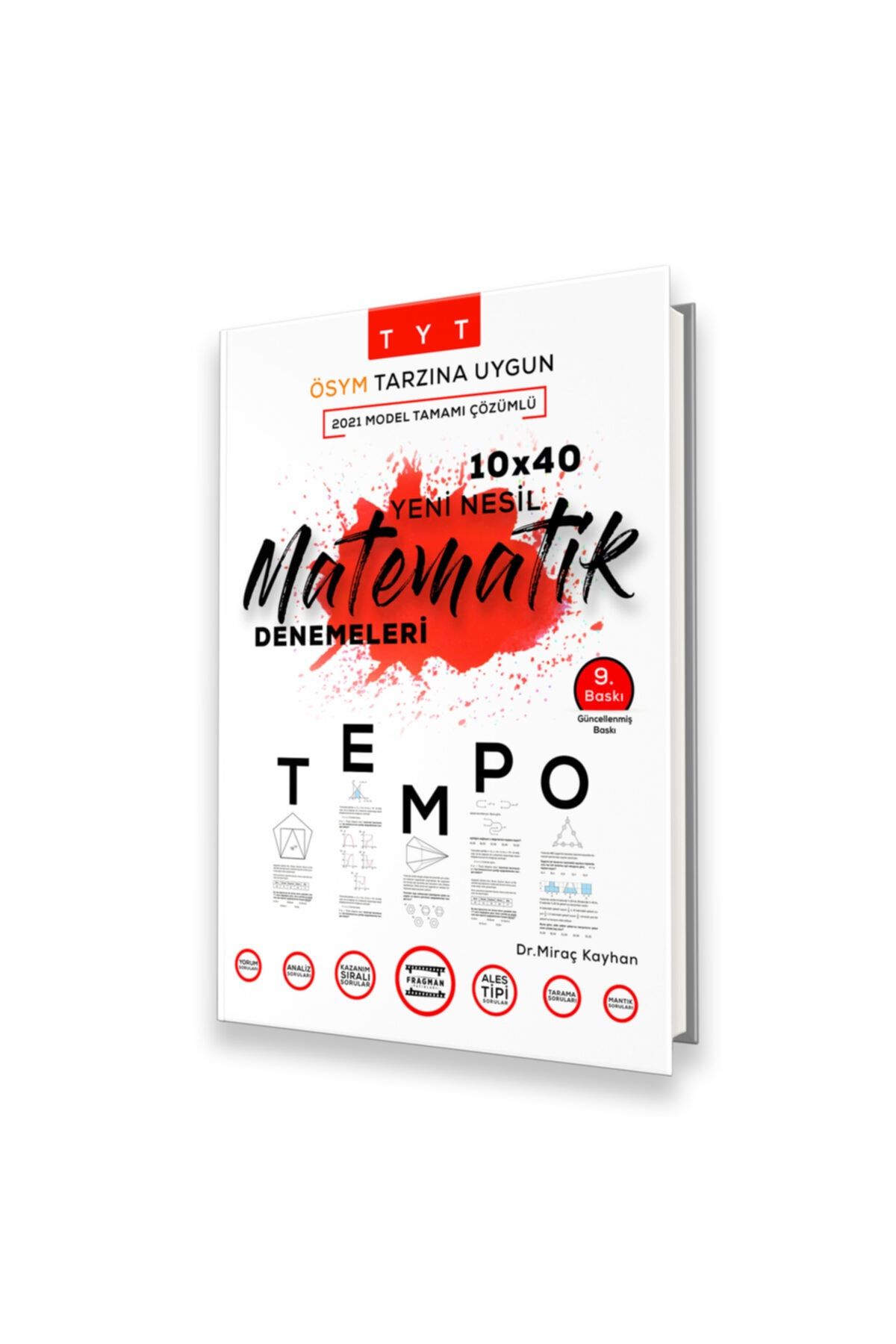 Fragman Yayınları 2022 Tyt Tempo 10x40 Yeni Nesil Matematik Denemeleri