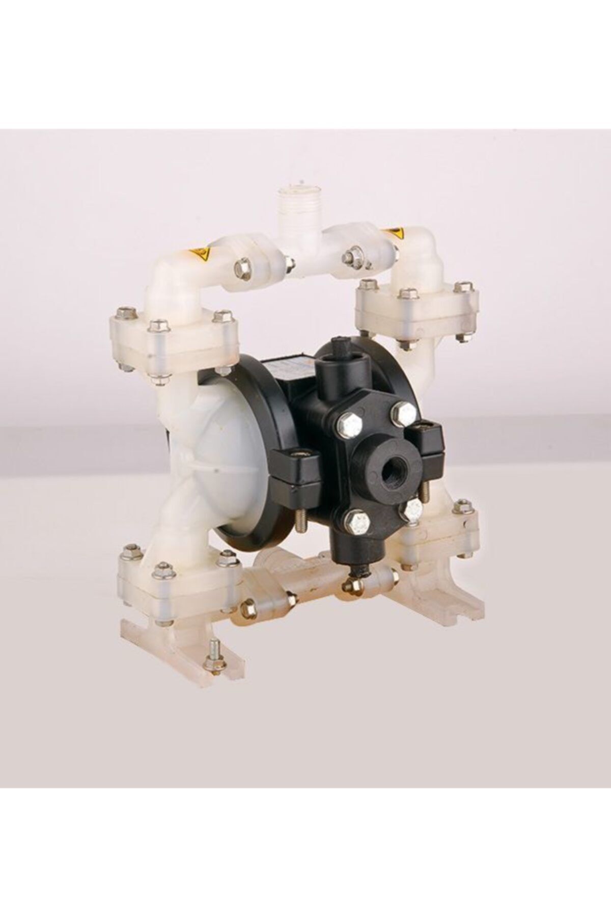 Huge Pump Günalsan Huge Pump-günalsan Hp02 Plastik Pvdf Gövdeli Diyaframlı Havalı Pompa 15 Litre/dakika 7 Bar 1/4'' Vit