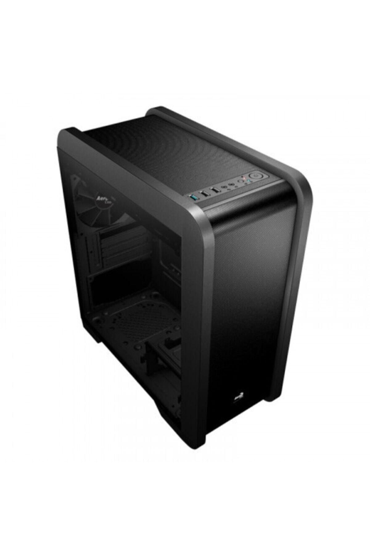 AEROCOOL Powersız Qs240 Qs240 Ae-qs240-bg Standart Mıd-tower Kasa Siyah