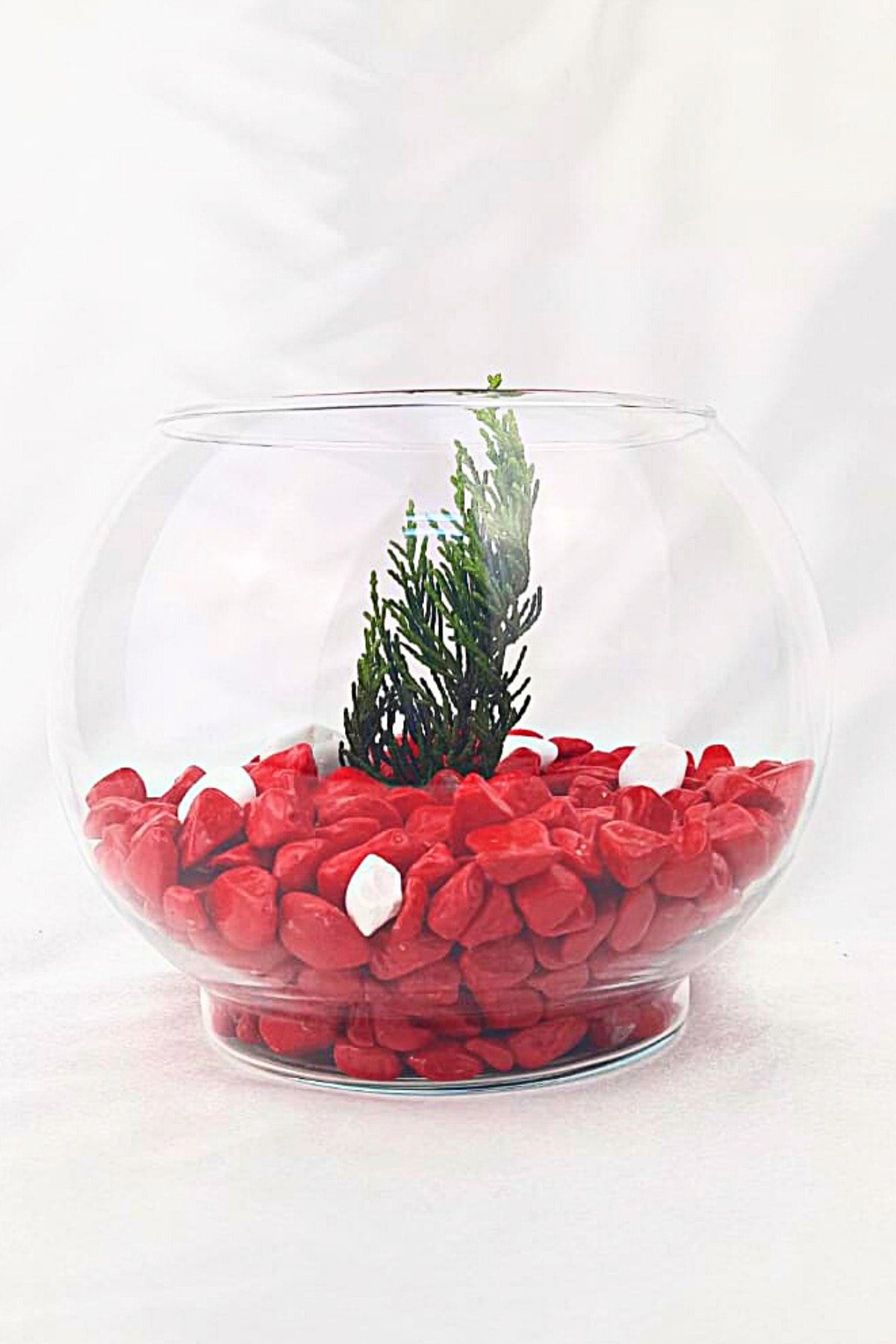 Alyones 1kg Kırmızı Dolomit, 0,75/1,5 Cm Arası, Akvaryum Dekoru, Saksı Dekoru