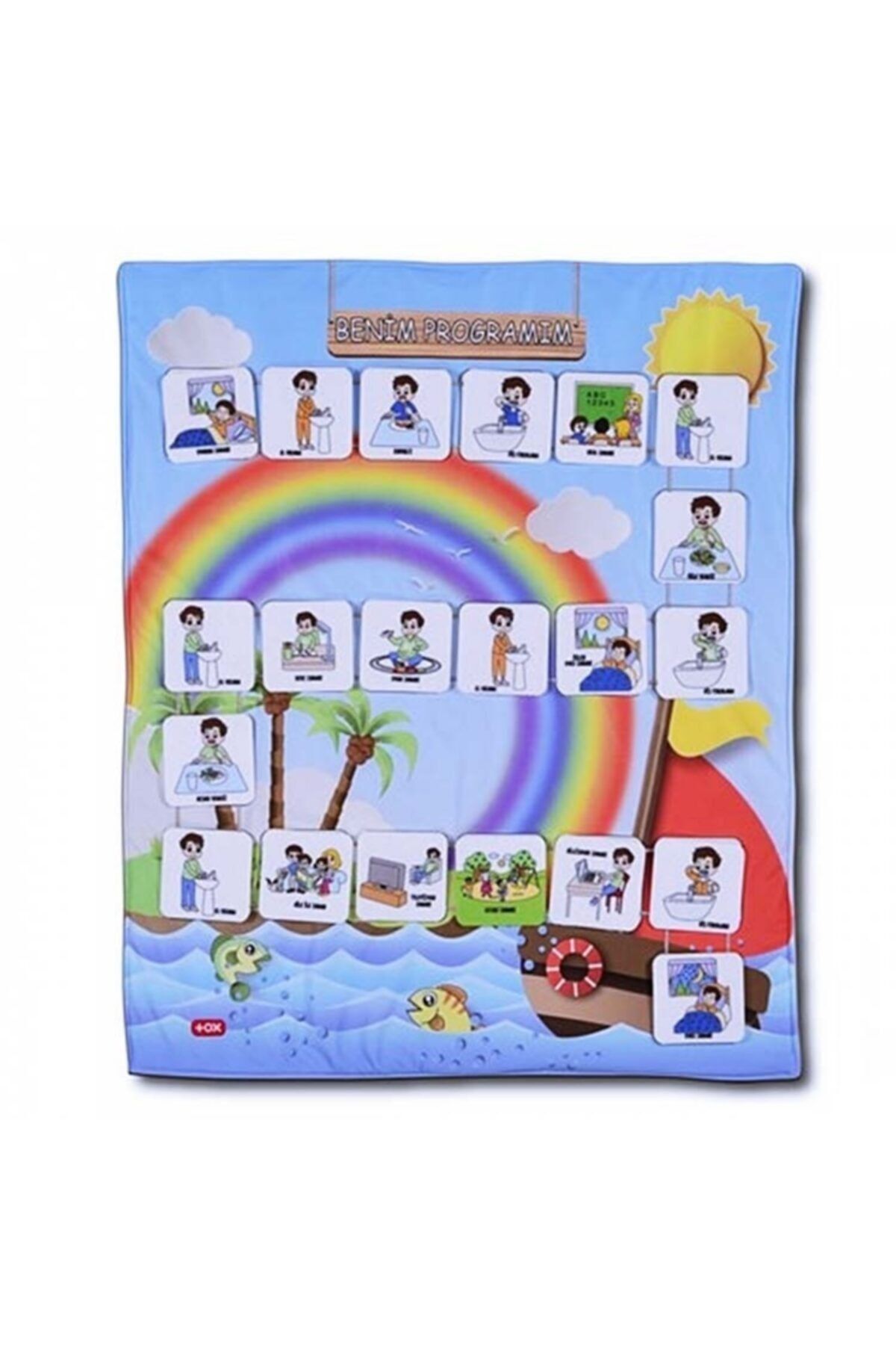Burnis Toy Trend Benim Programım Eğitici Pano Fırsat