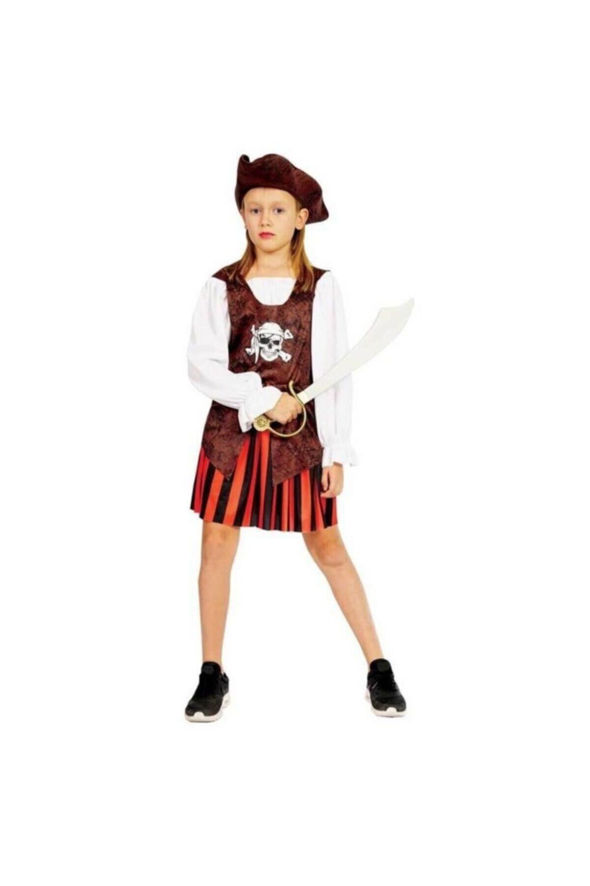 Burnis Toy Toys Sunman Kız Korsan Kostümü (4-6 Yaş) Fırsat