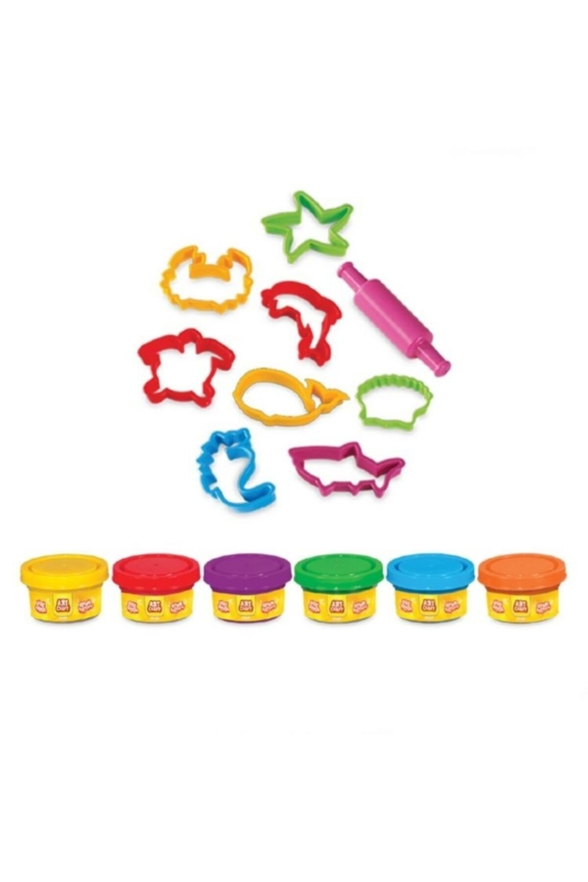 Burnis Toy Toys Dede Art Craft Büyük Kova Hamur Set Fırsat