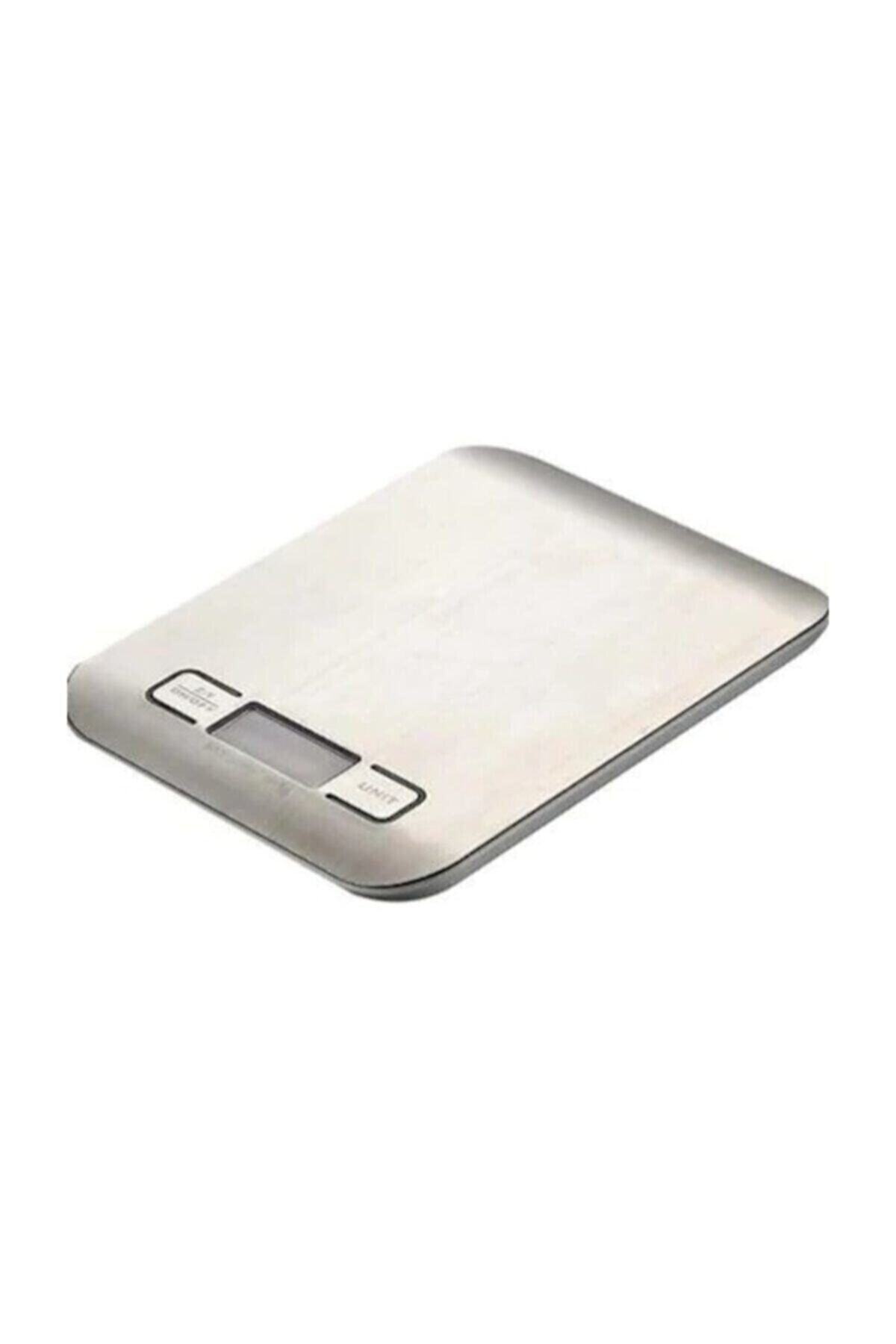 NEWSTORE HOME - Platin Mutfak Terazisi Dijital Tartısı Hassas Lcd Ekranlı