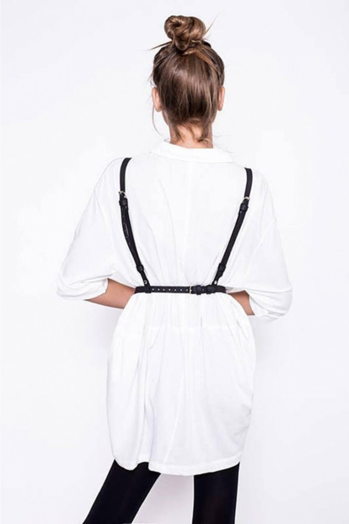 LAUREL DREAM Göğüs Üstü Çapraz Detaylı Şık Harness - Apft156 Q.y