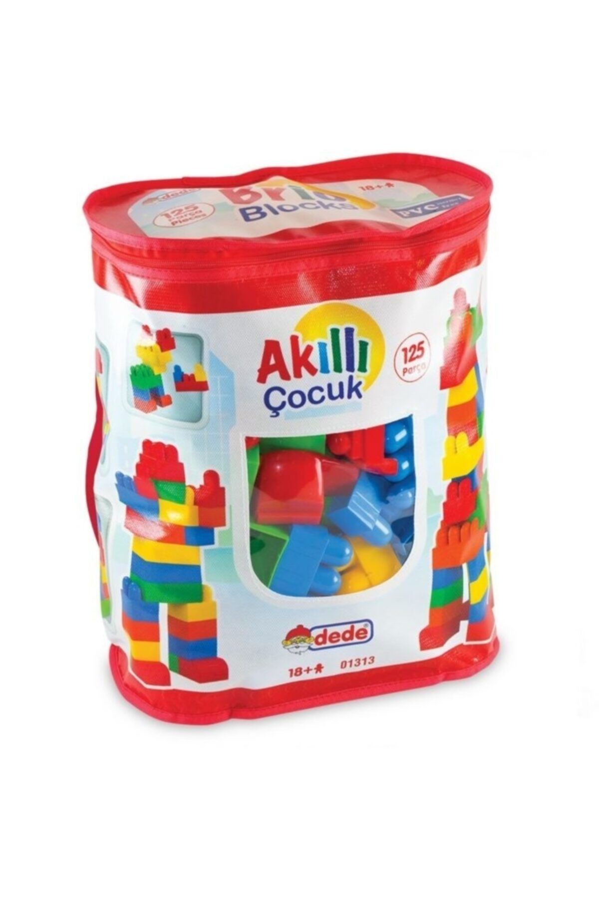 Burnis Toy Trend Dede 125 Parça Bloklar Fırsat