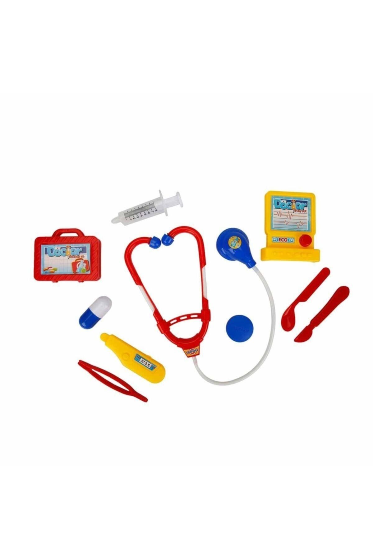 Burnis Toy Trend Doktor Seti Çantalı 11 Parça Fırsat