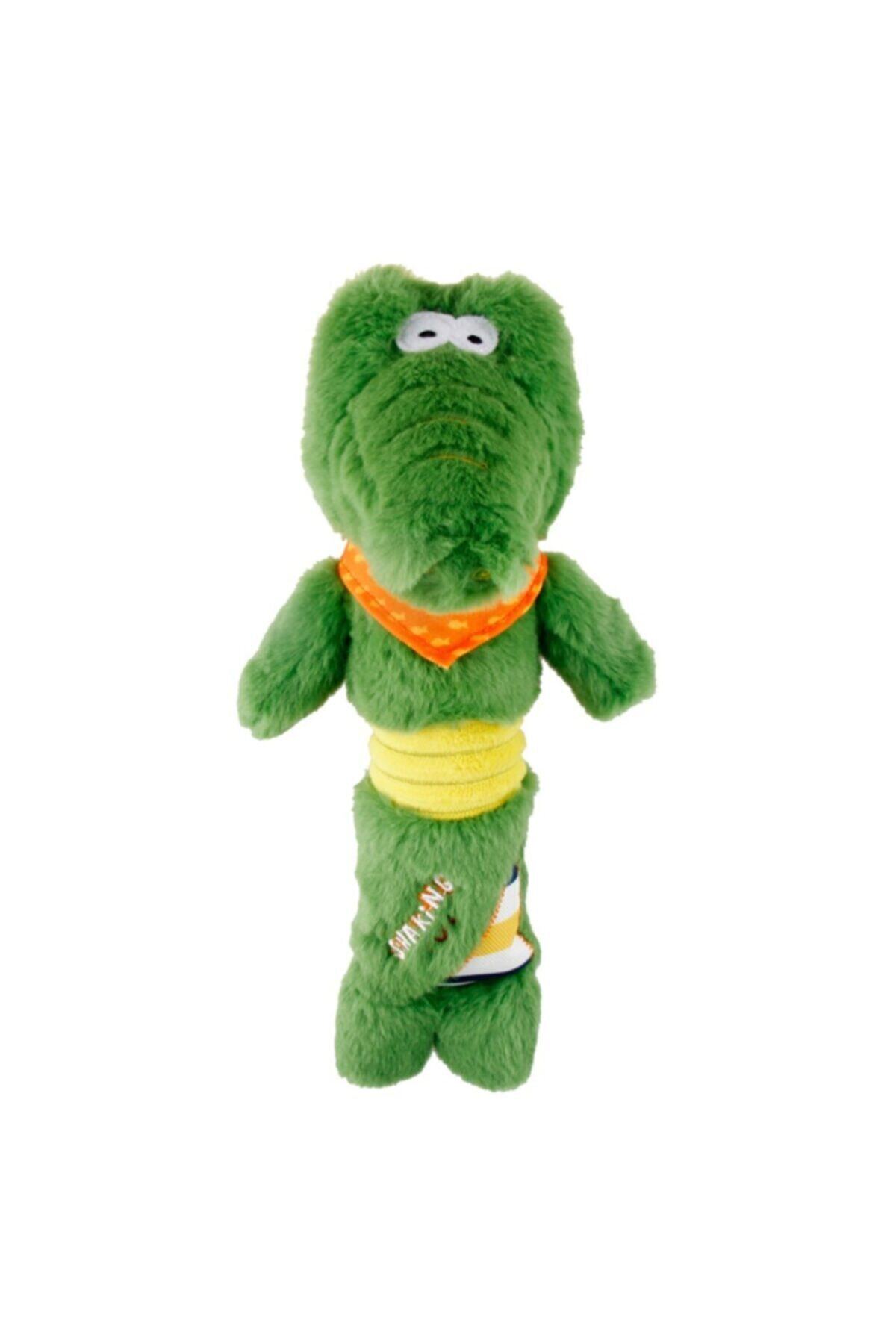 Gigwi 8462 Sesli Timsah Peluş Köpek Oyuncağı