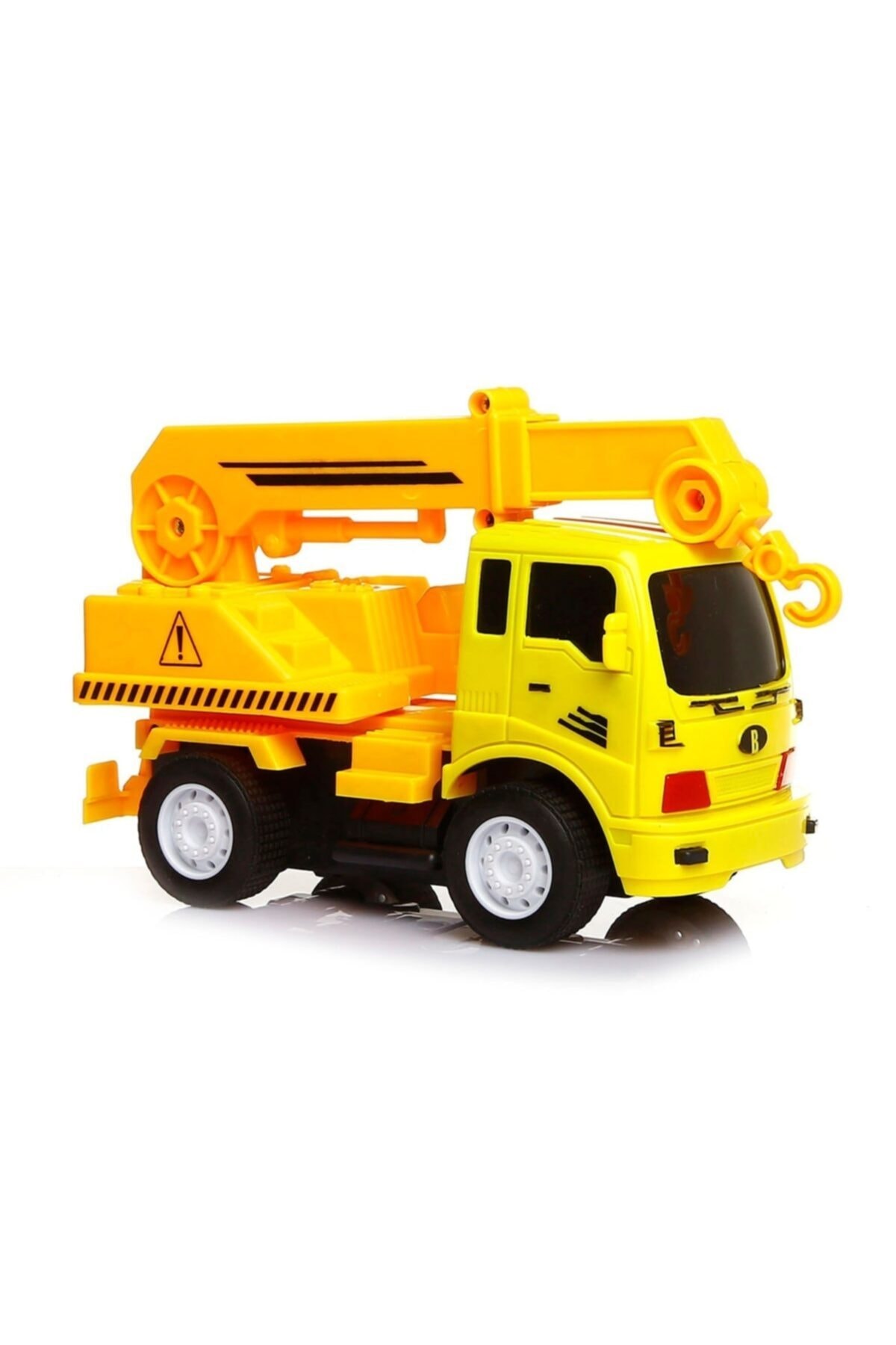 Burnis Toy Kampanya Şehrin Inşaat Araçları Pilli Sürtmeli Işıklı Sesli Vinç Fırsat