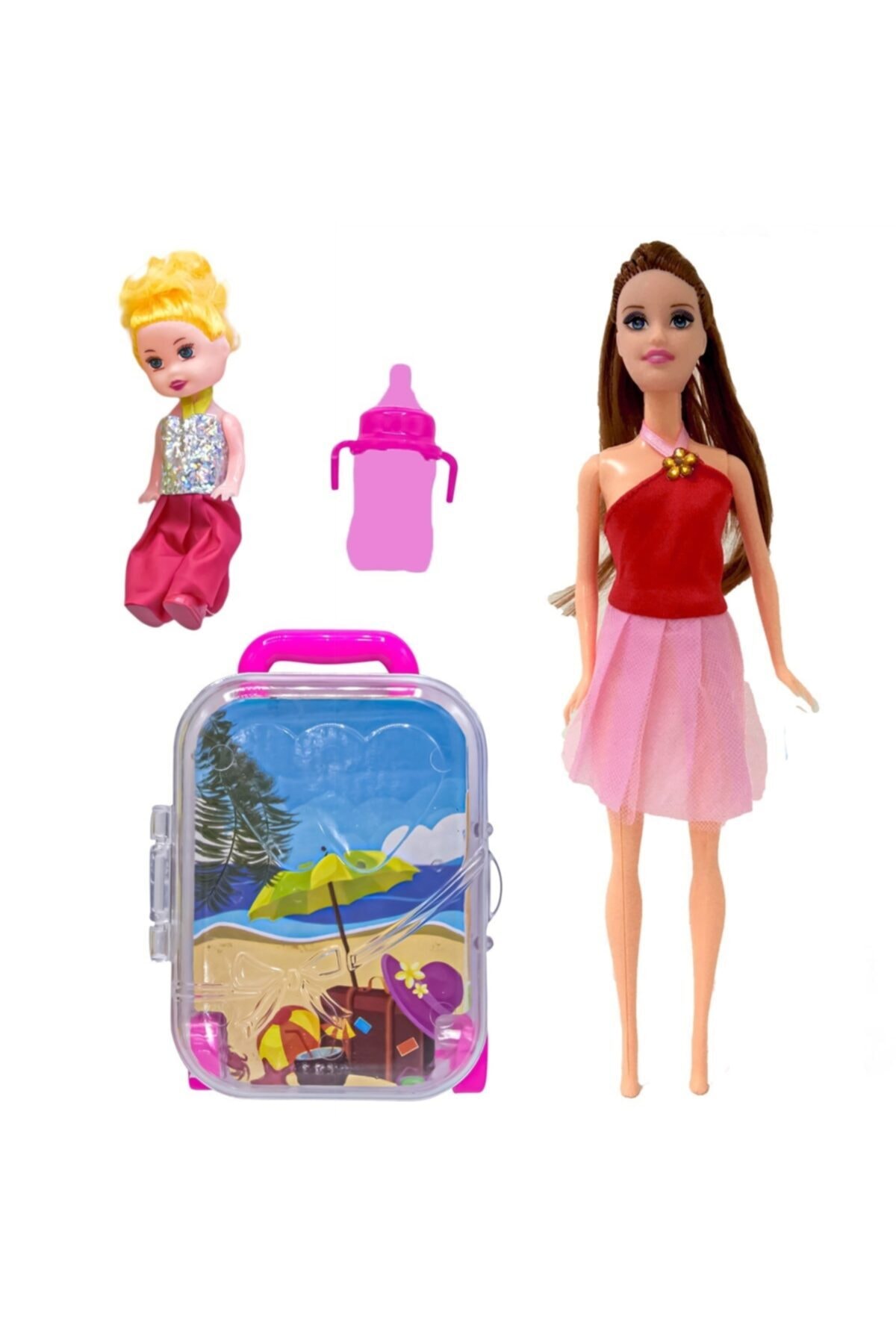 Burnis Toy Kampanya Anlily Seyahat Zamanı Bavullu Bebek Fırsat