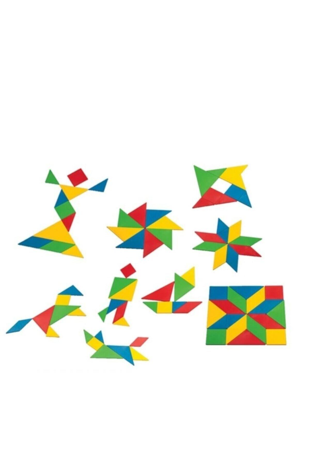 Burnis Toy Kampanya Dede Tangram 28 Parça Fırsat