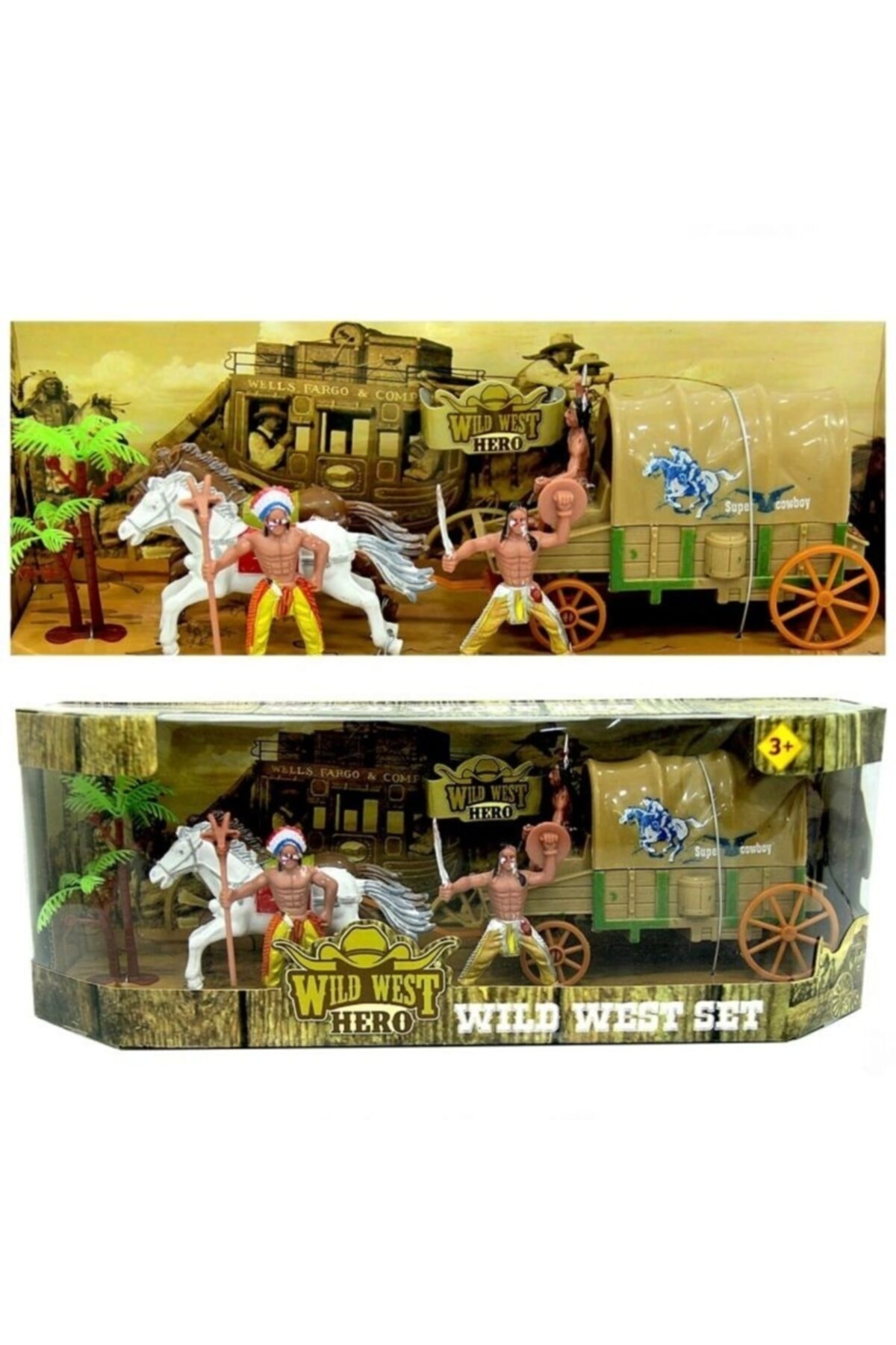 Burnis Toy Kampanya Sunman Kovboy Kızılderili Oyun Seti Fırsat