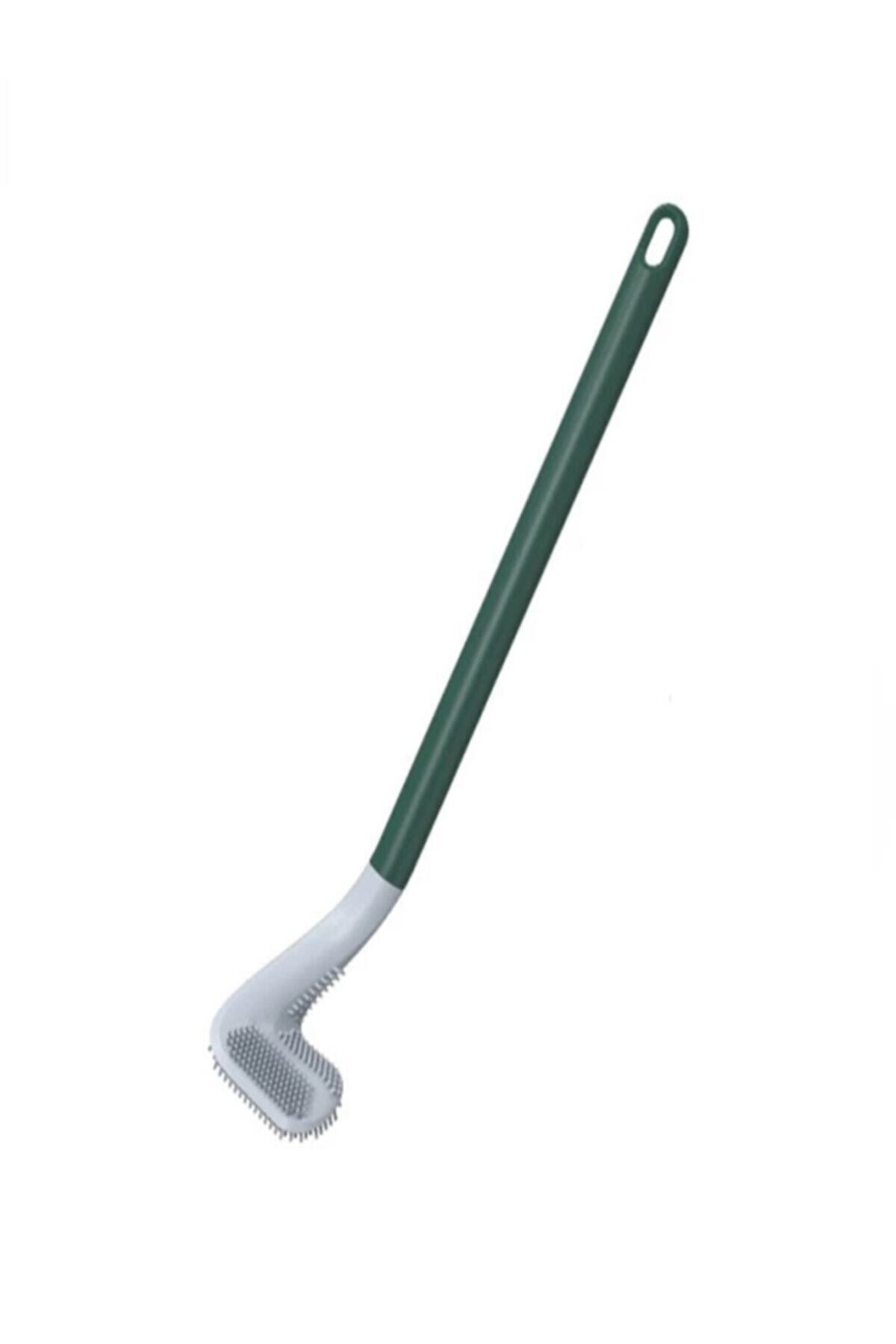 Benceal Ergonomik Tasarımlı Silikon Tuvalet Lavabo Temizleme Fırçası (41 Cm)