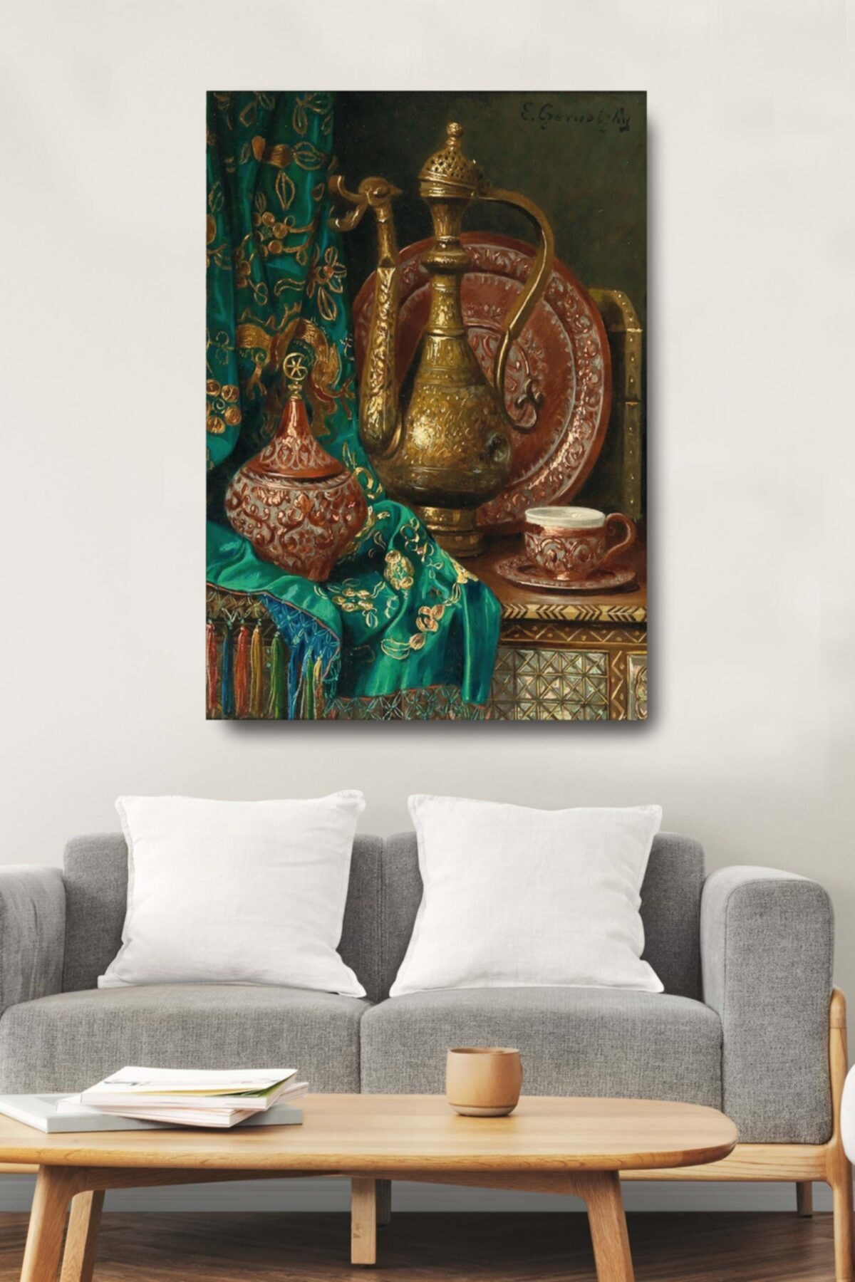 Sanat Tablo Klasik Objeler Dekoratif Kanvas Duvar Tablosu Ev Ofis Hediyelik Tablo
