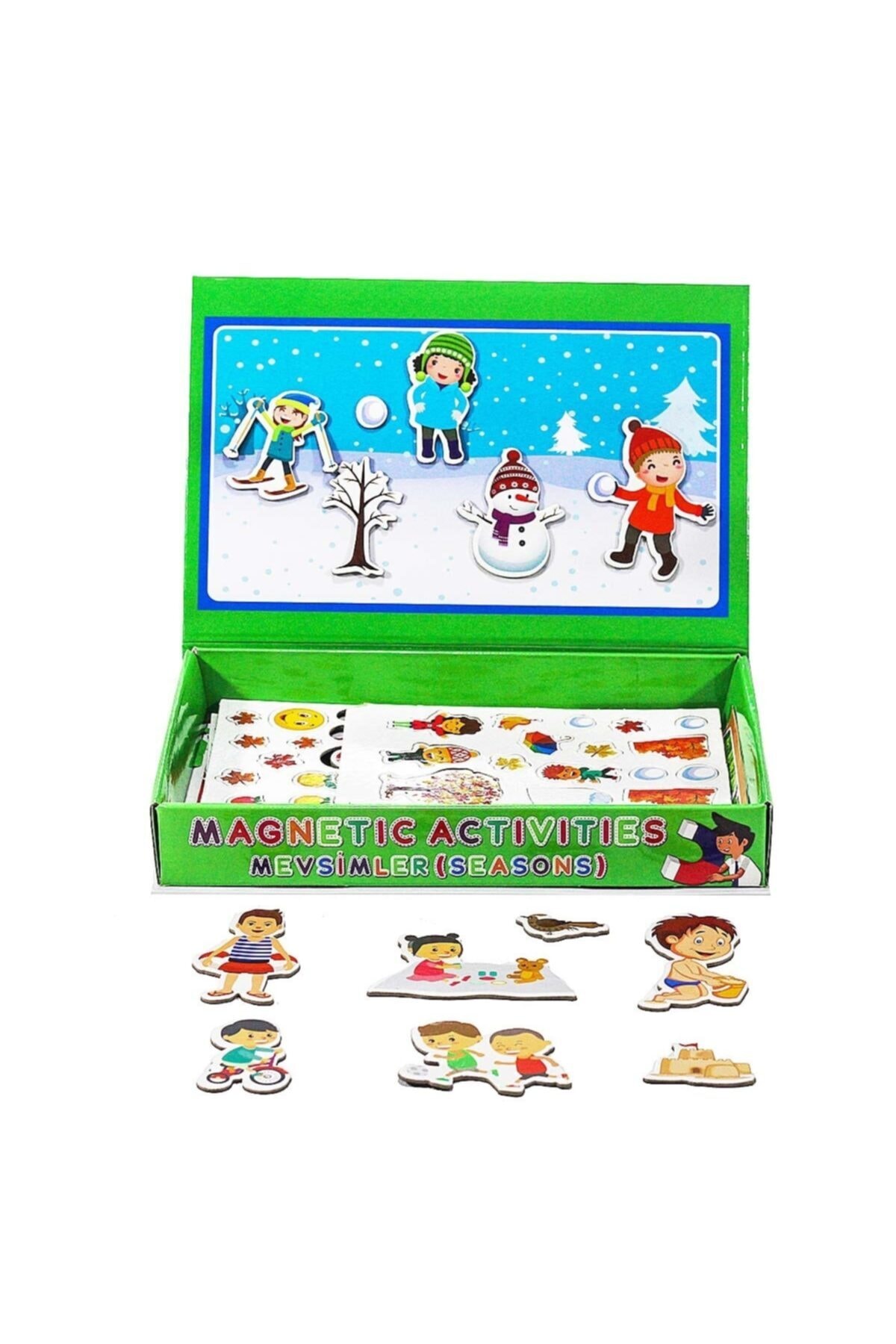 Burnis Toy Kampanya Manyetik Aktiviteler Mevsimler Fırsat