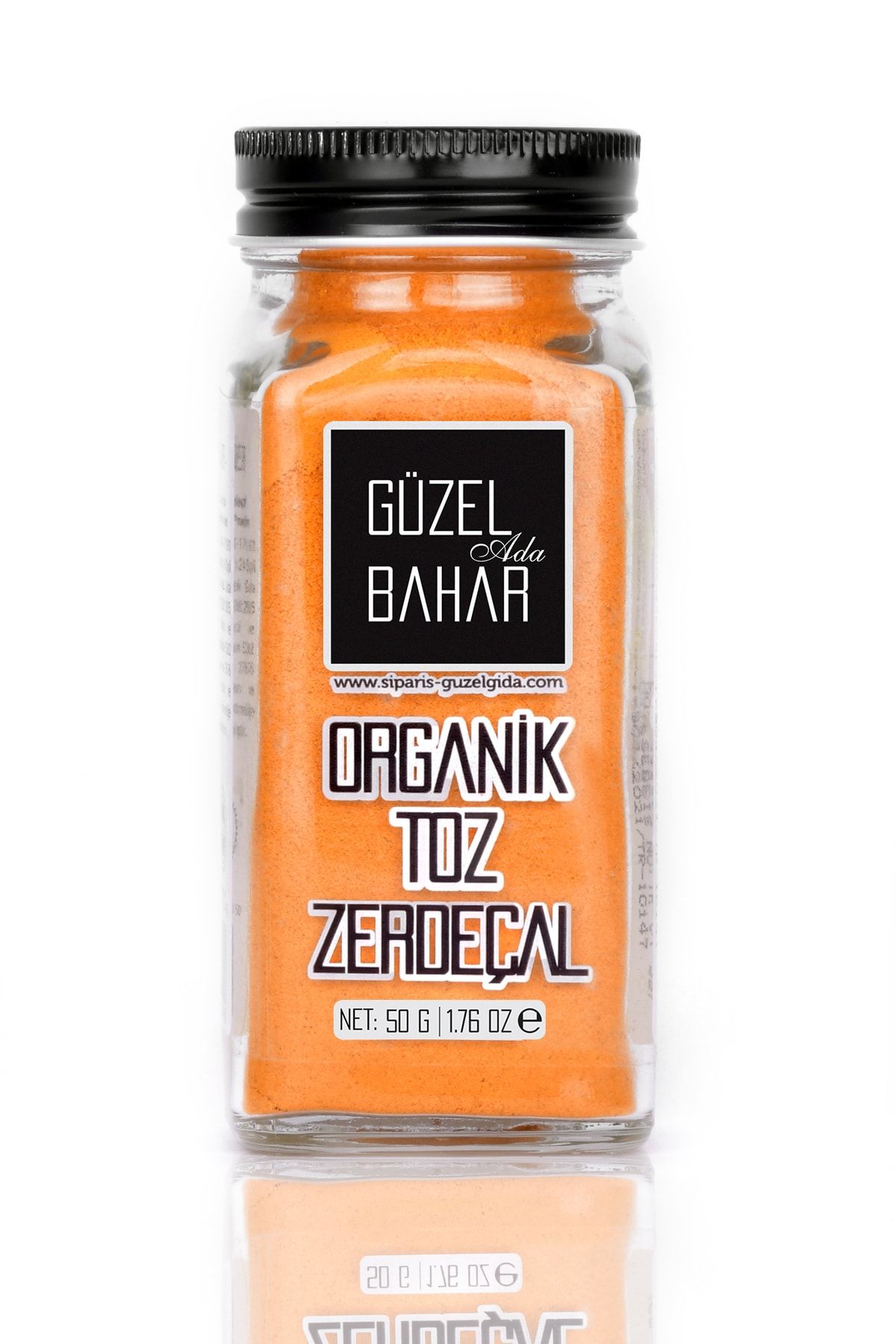 Güzel Ada Gıda Organik Toz Zerdeçal 50 G