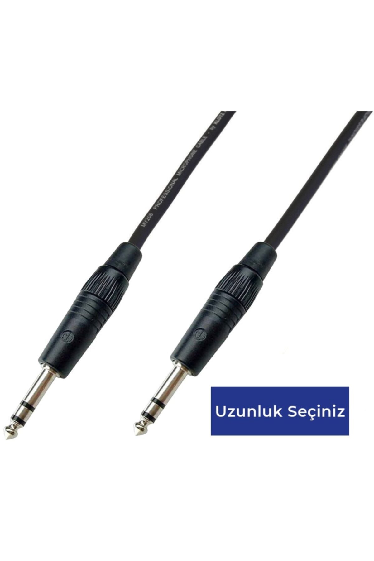 Klotz & Neutrik Balanslı/stereo Trs Jack - Jack Kablo Mavi - 10 Metre