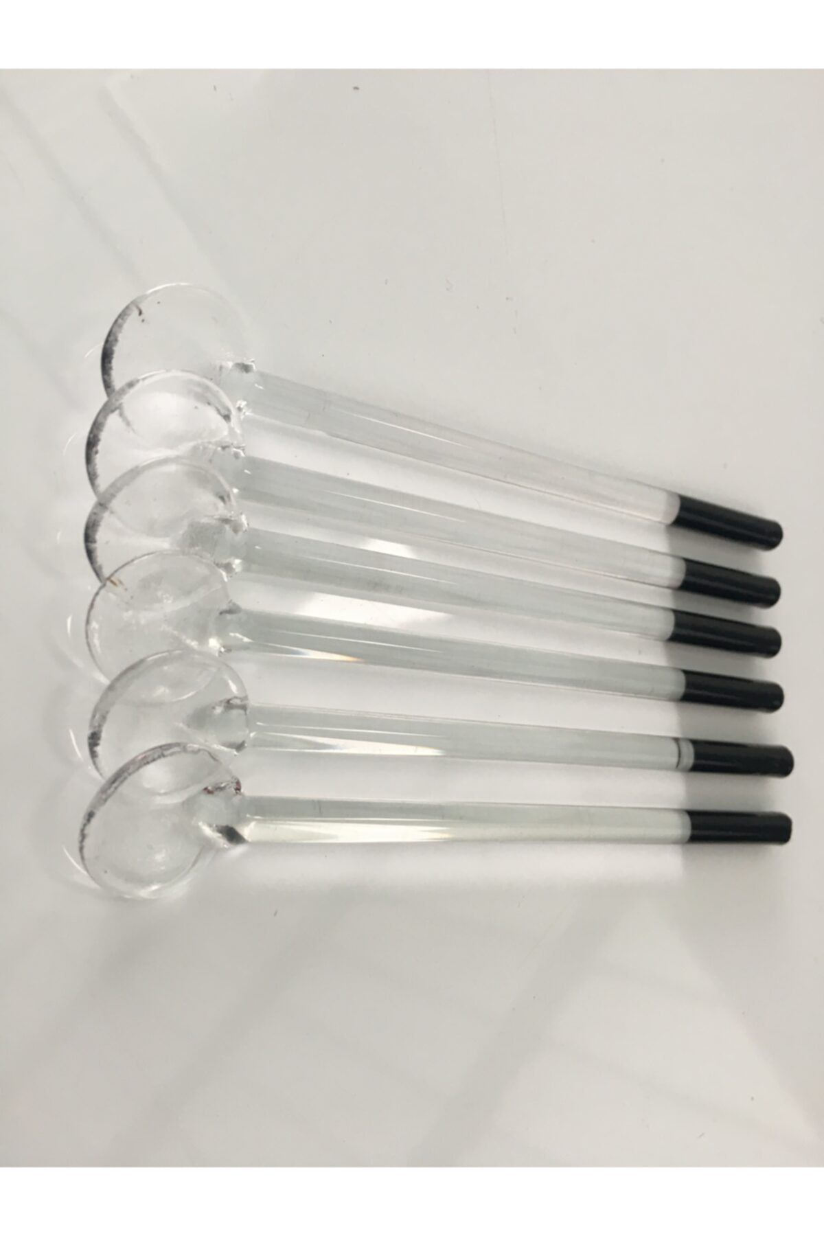 AB Shop Çay Kaşığı 6’lı Şeffaf Tutum Yeri Siyah
