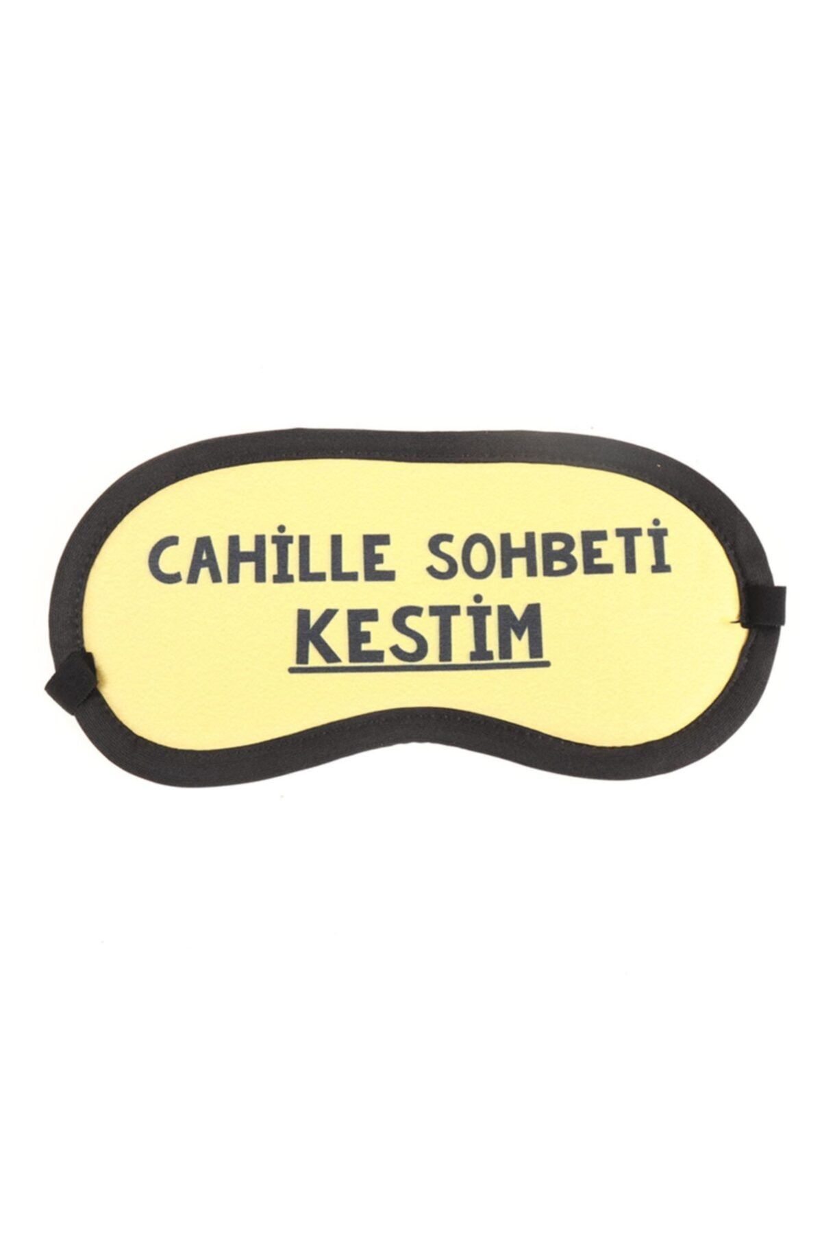 Attach Cahille Sohbeti Kestim Tasarım Uyku Bandı-göz Bandı