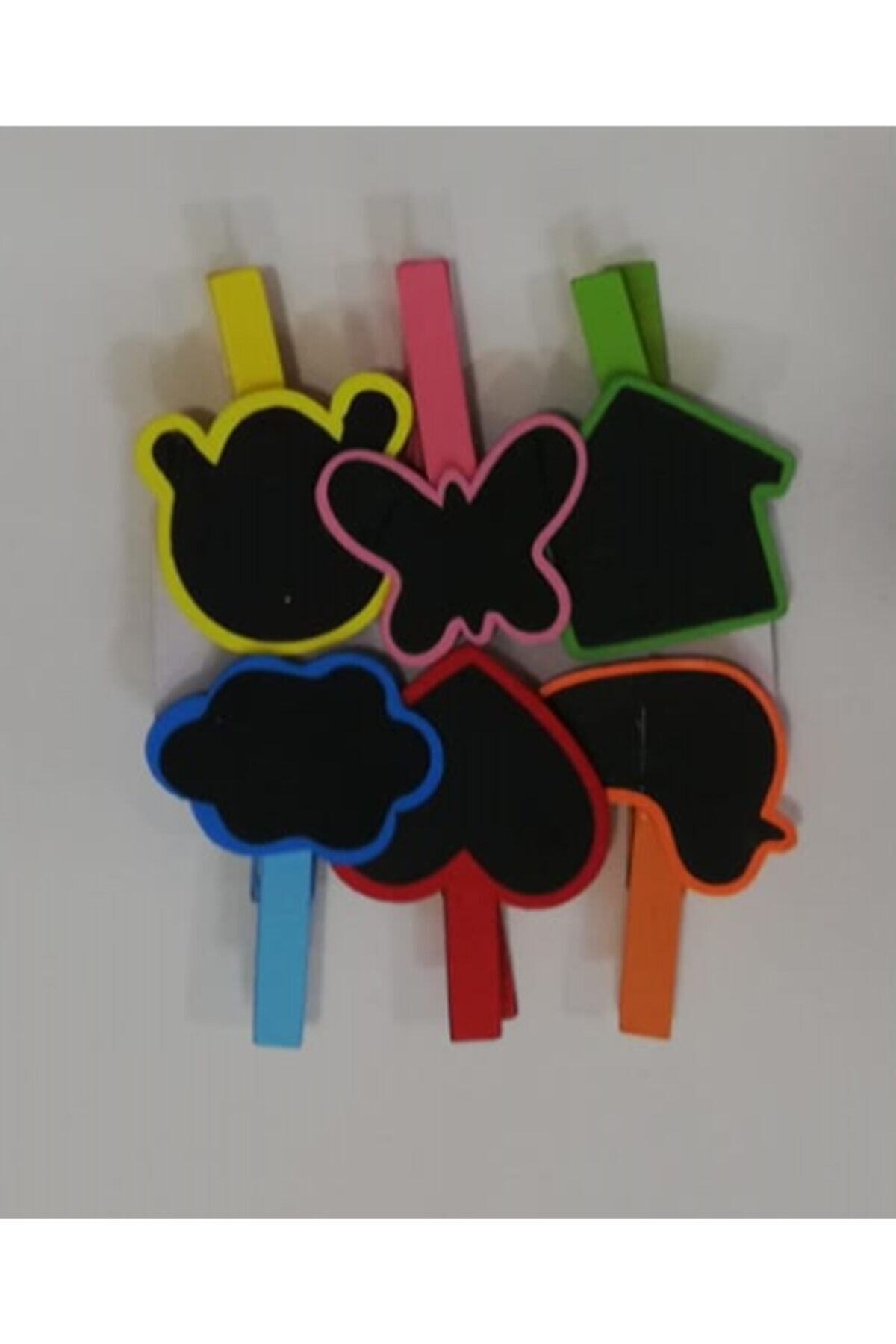İnançStore Desenli Notlu Mandal (6'lı Set-10 Paket)