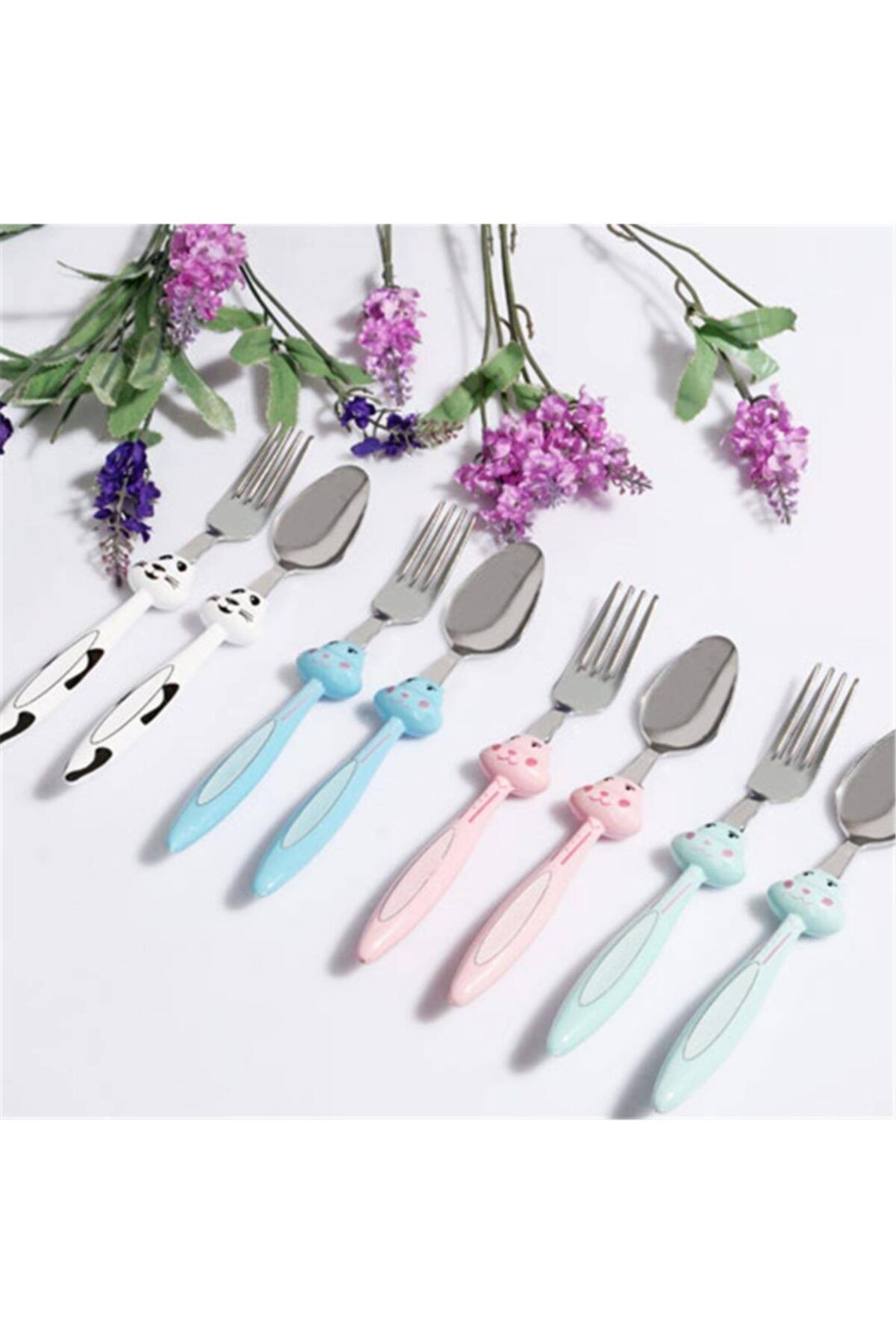 BEKA Bebek Çatal Kaşık Seti - 18 Cm