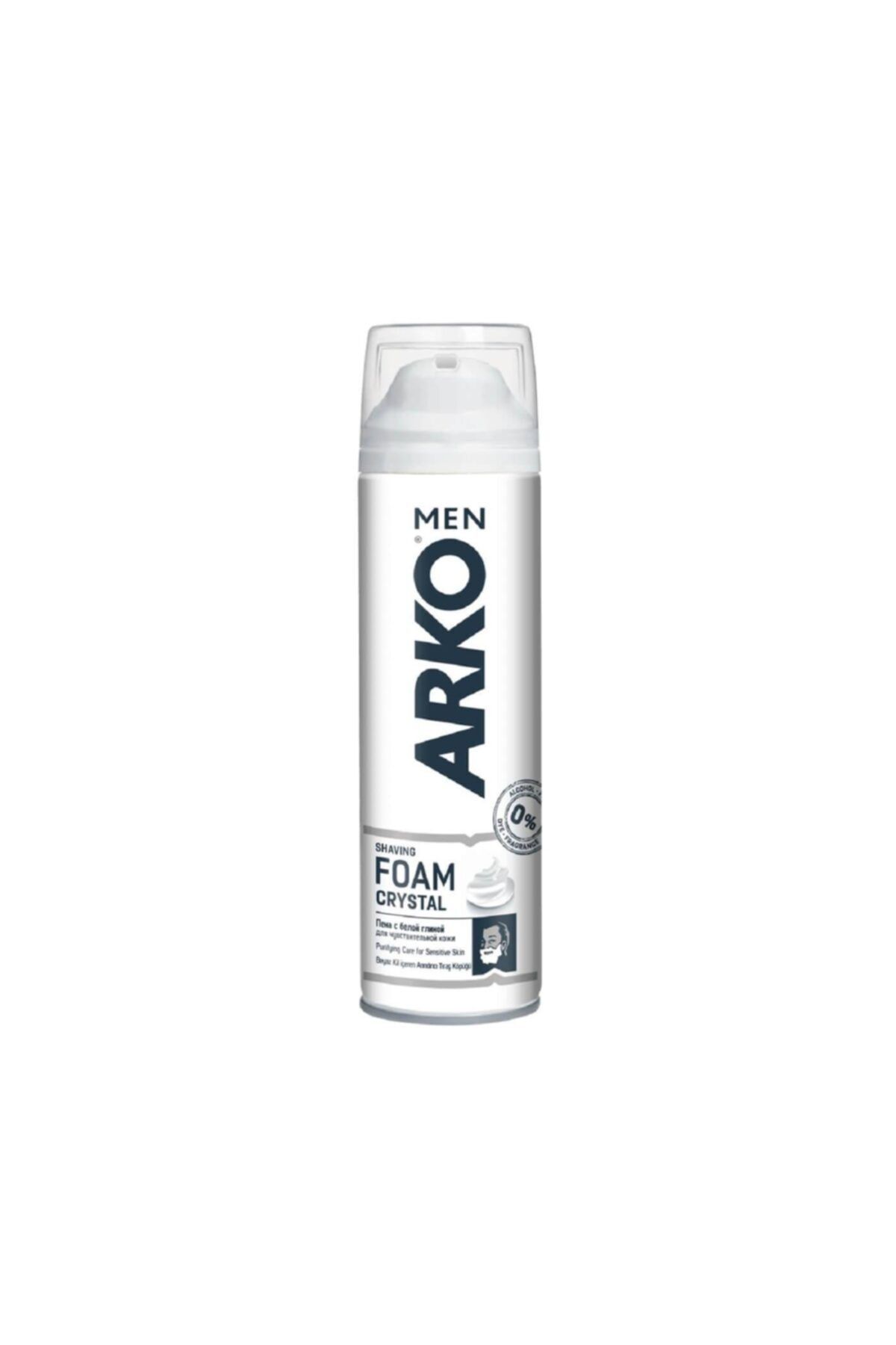 ARKO Tıraş Köpüğü 200 ml Cyystal 6 Adet